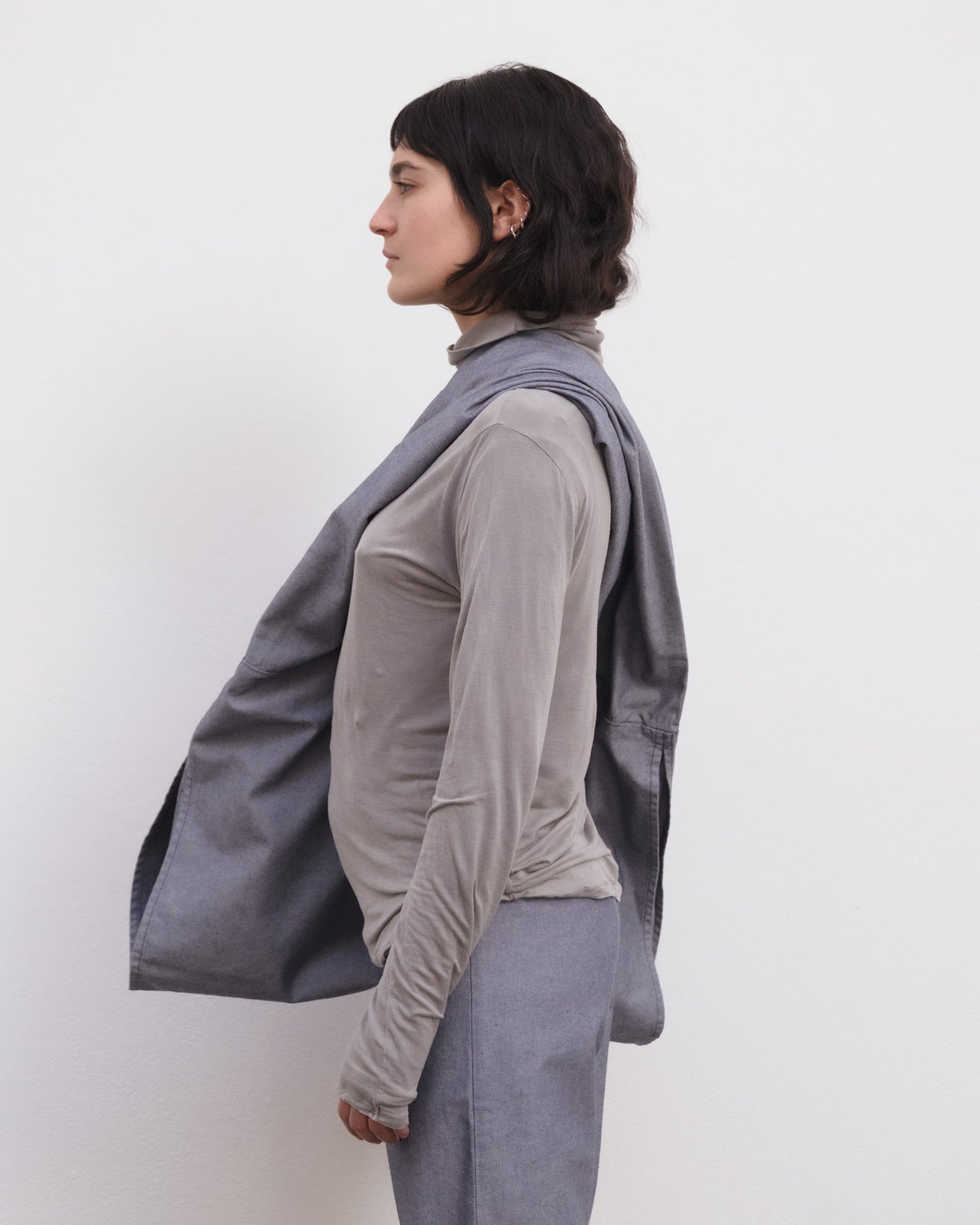 Hale Bag - Recycled Denim - Dark Denim