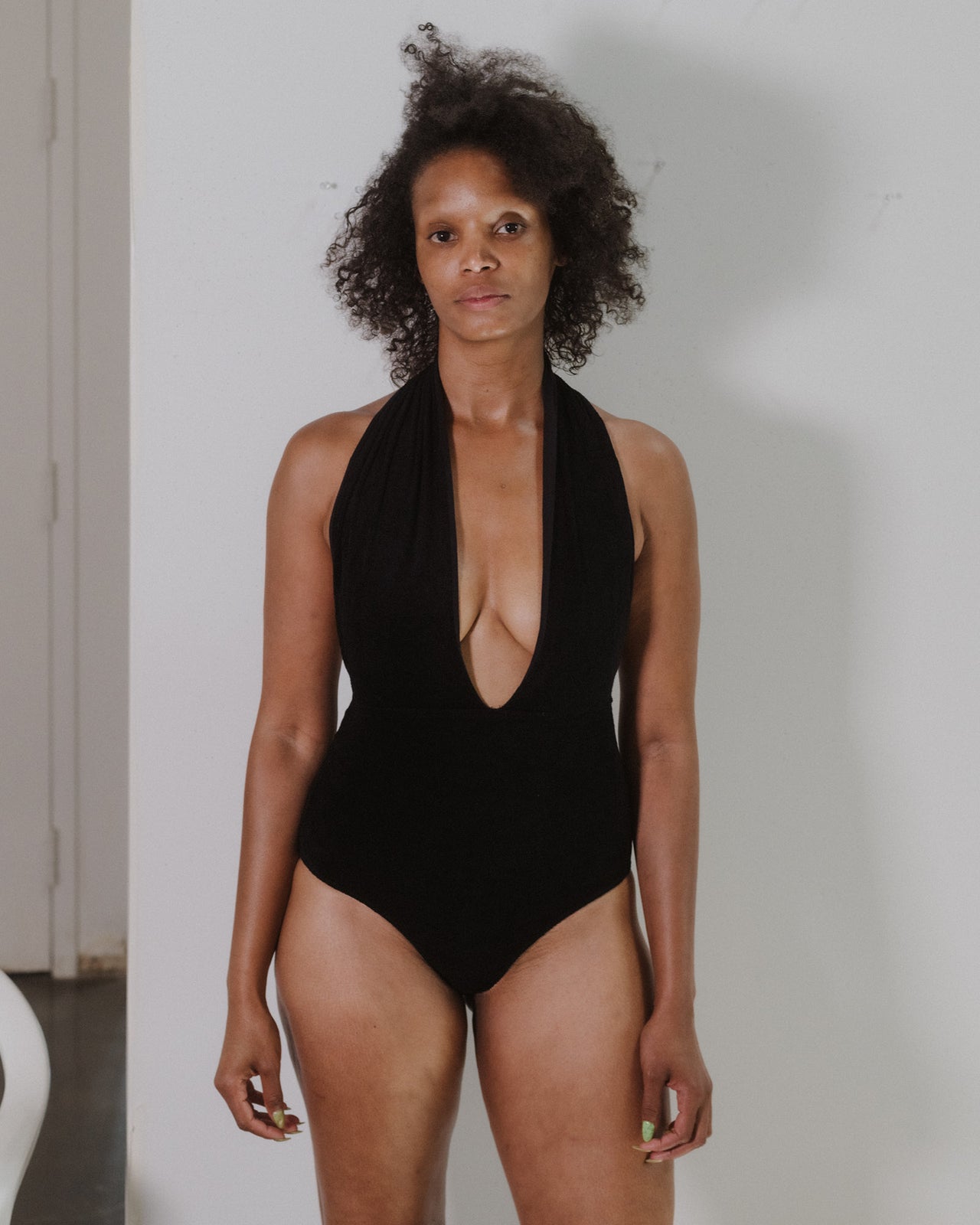 Hall Body - Ecovero Velour - Black