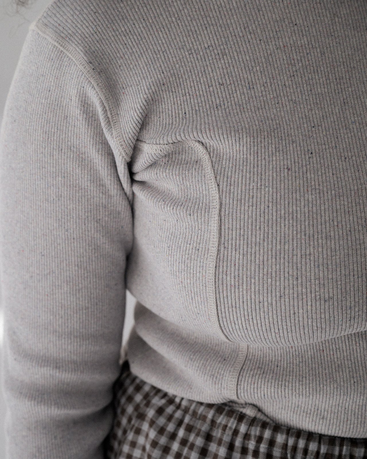 Hanifa Hoodie - Recycled Cotton - Grey Melange