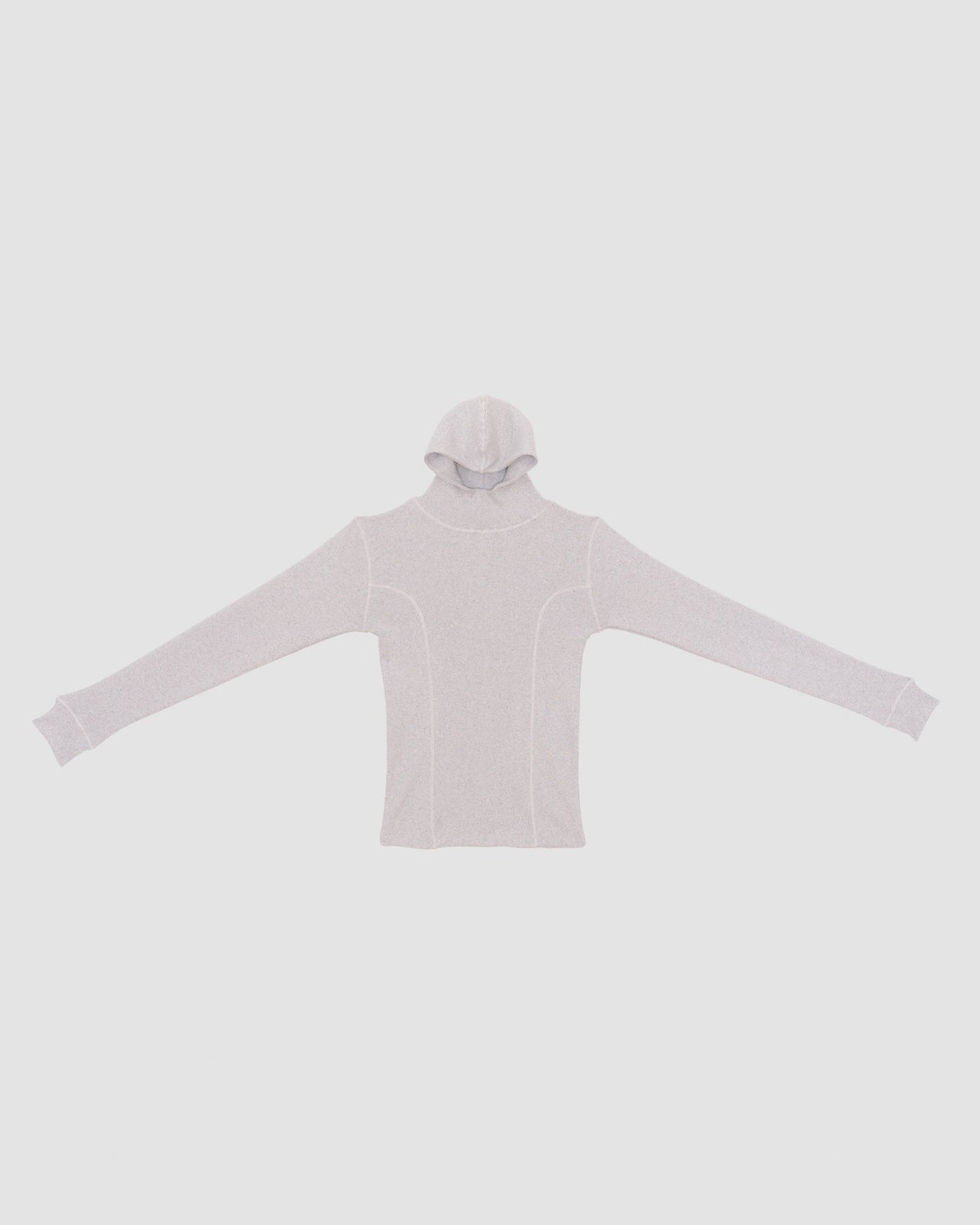 Hanifa Hoodie - Recycled Cotton - Grey Melange