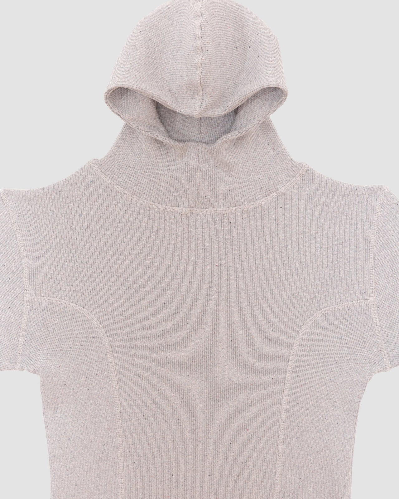 Hanifa Hoodie - Recycled Cotton - Grey Melange