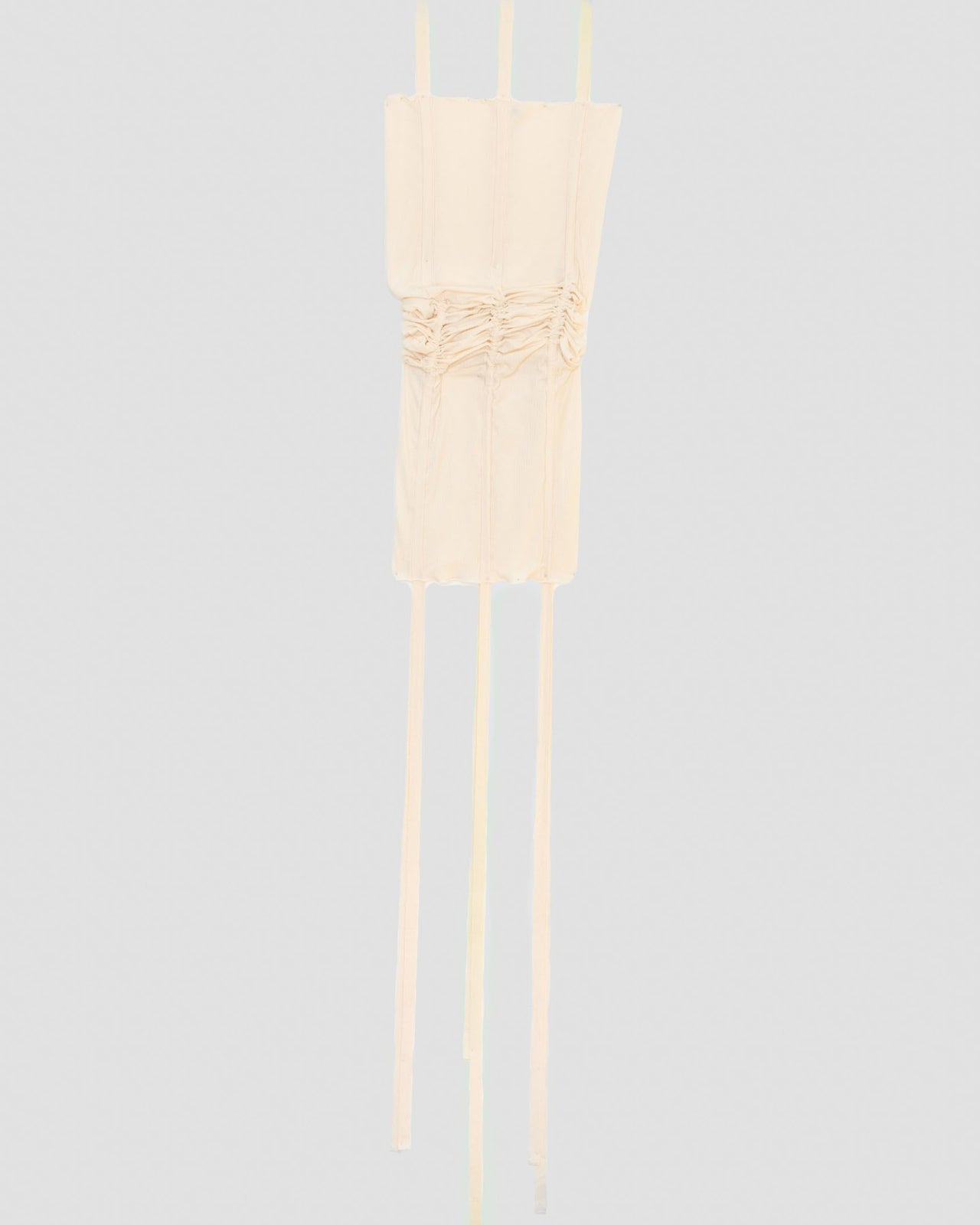 Hewn Strap Slip - Cotton Rib - Undyed