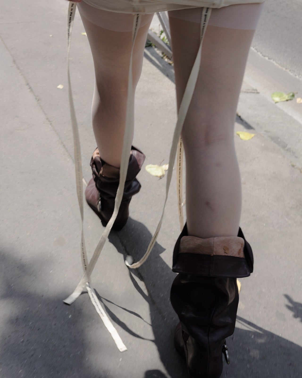 Hewn Strap Slip - Cotton Rib - Undyed