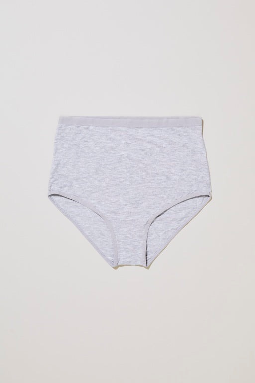 Highwaist Bell Pants - Bamboo Jersey - Grey Melange