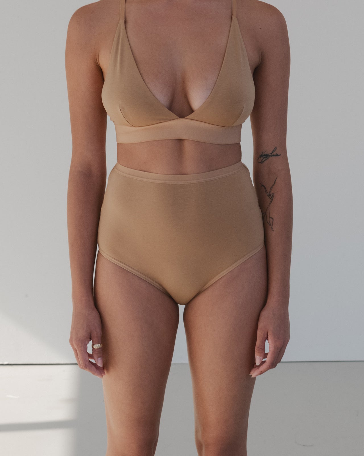 Highwaist Bell Pants - Bamboo Lyocell - Aural