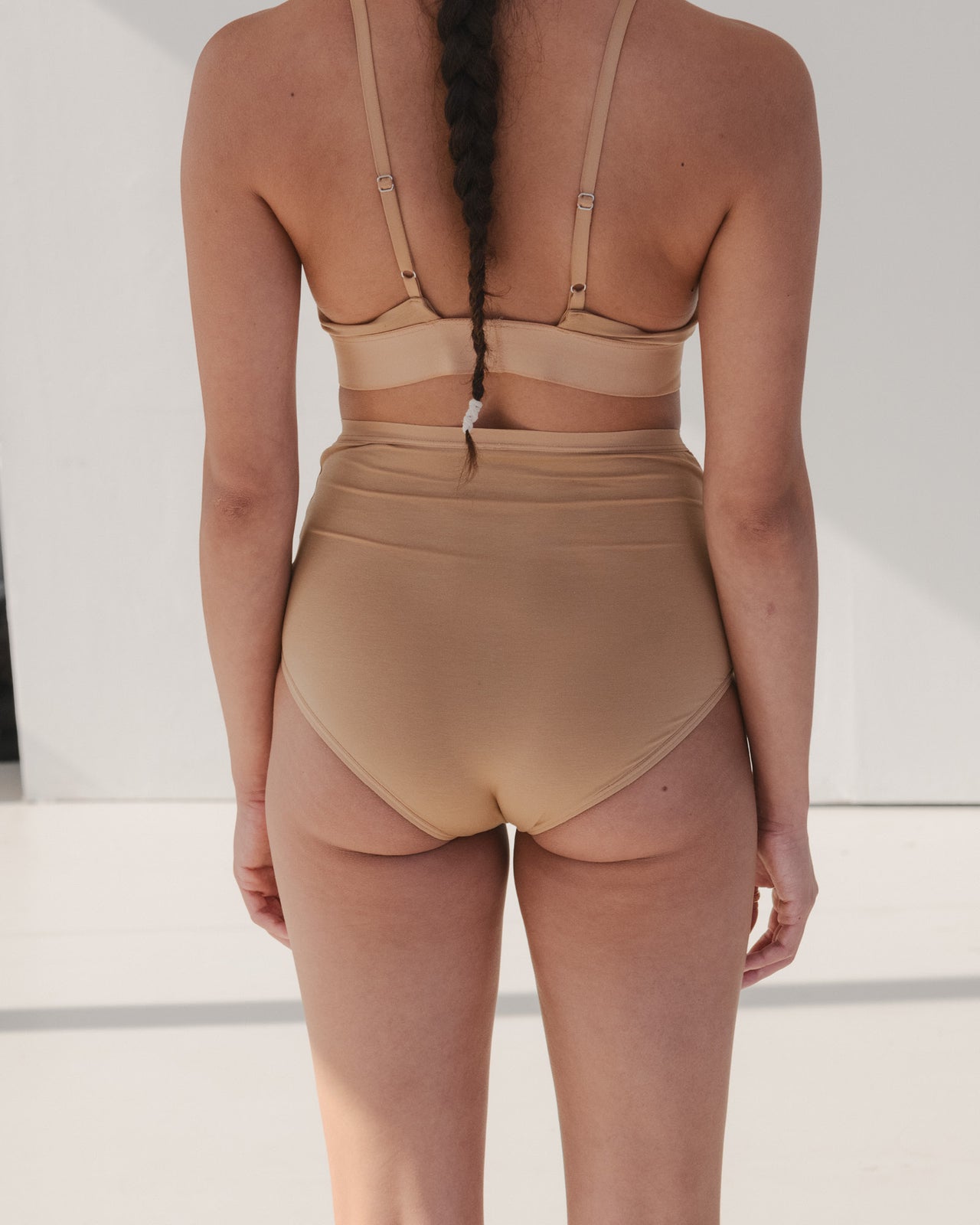 Highwaist Bell Pants - Bamboo Lyocell - Aural