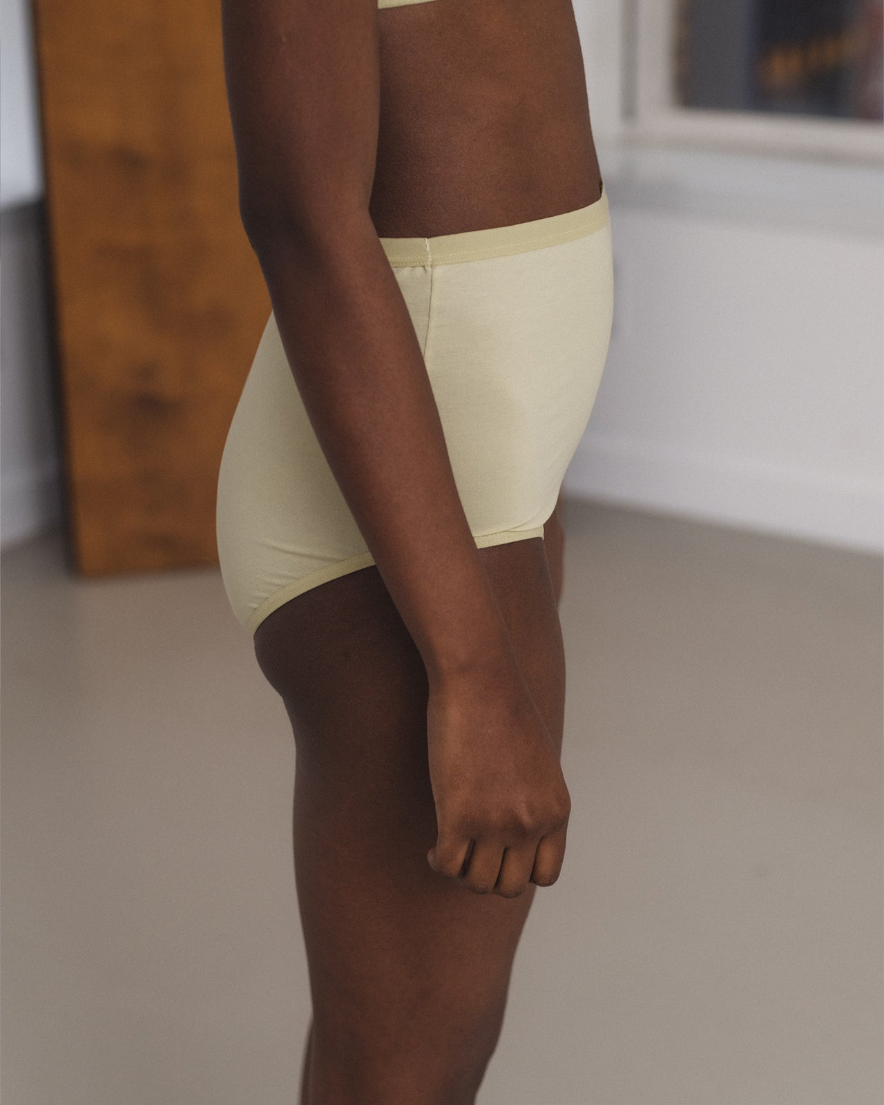 Highwaist Bell Pants - Bamboo Lyocell - Pier Green