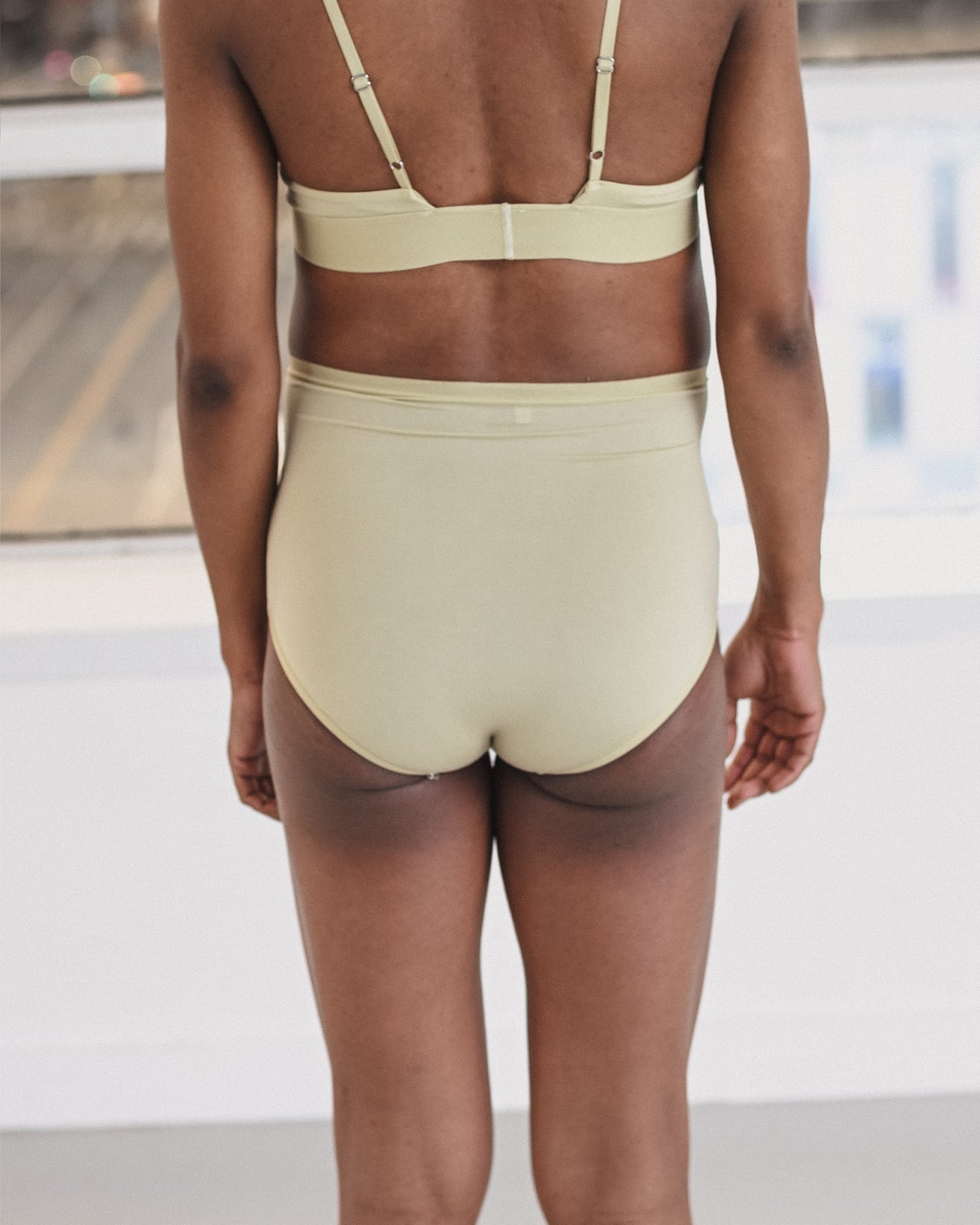 Highwaist Bell Pants - Bamboo Lyocell - Pier Green