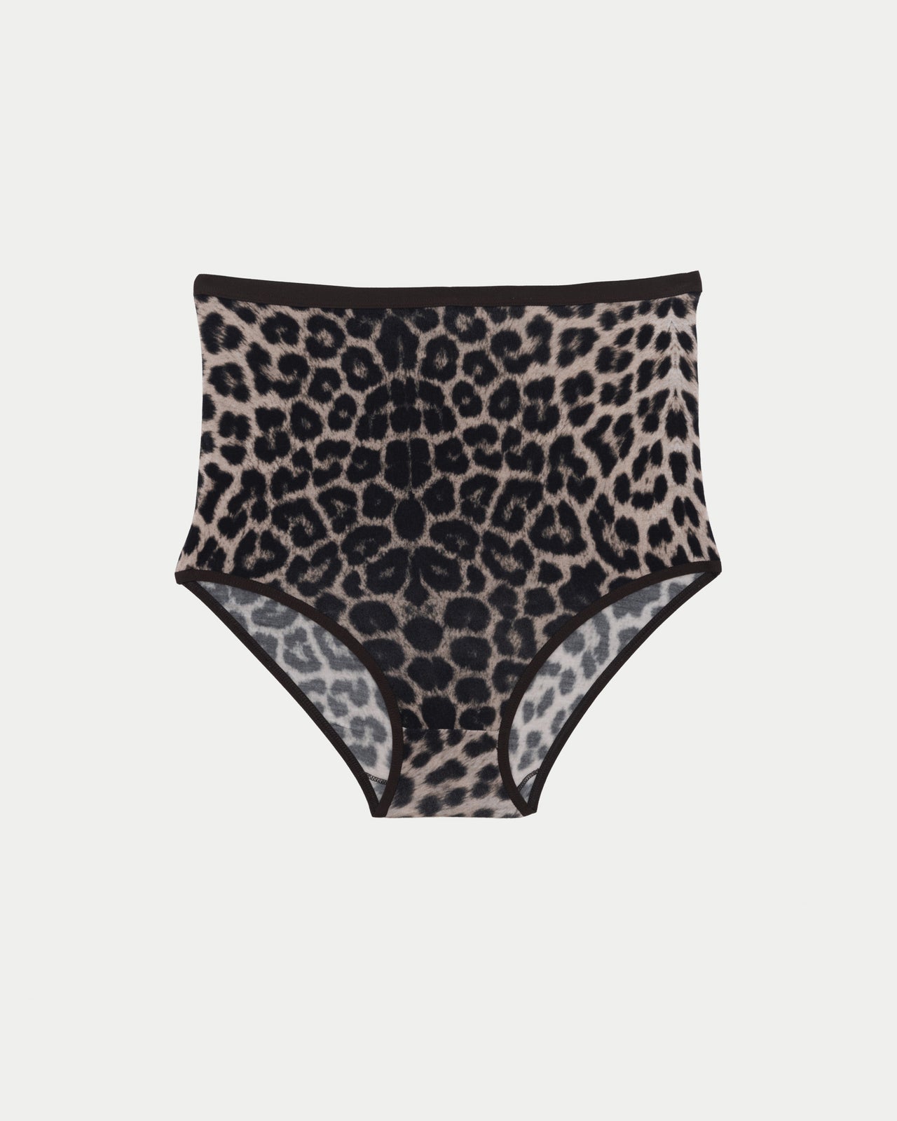 Highwaist Bell Pants - Circulose Jersey - Leopard