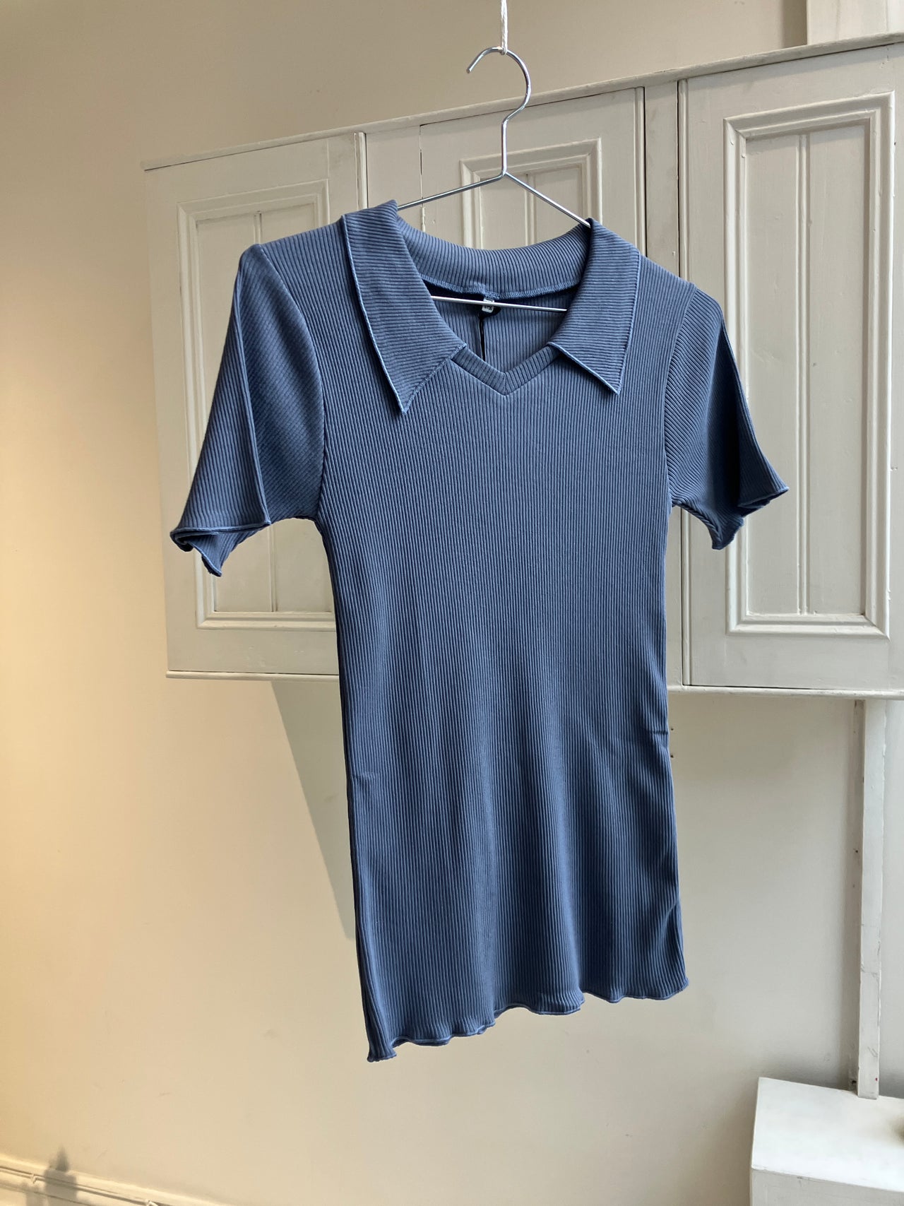 Iso Top - Recycled Cotton Rib - Denim