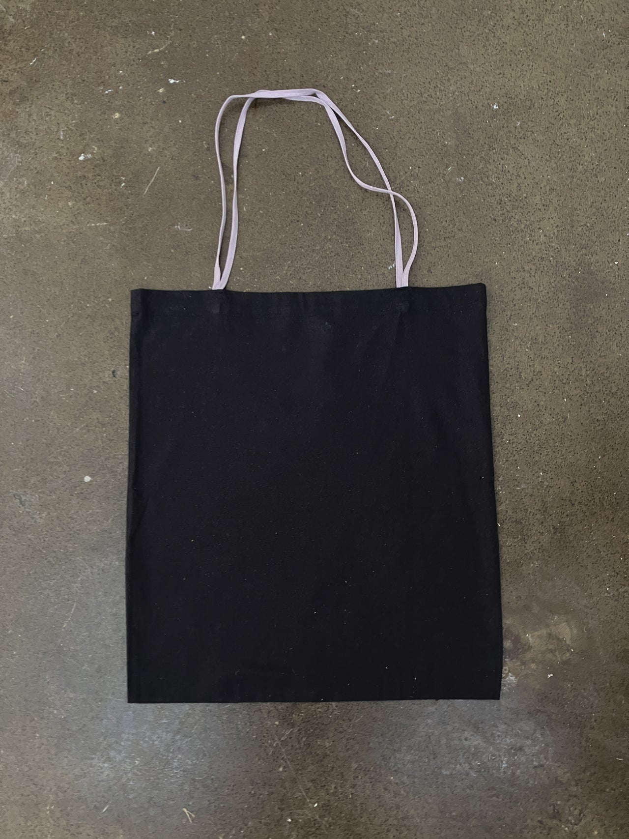 Tera Bag - Wild Silk & Linen - Black / Purple