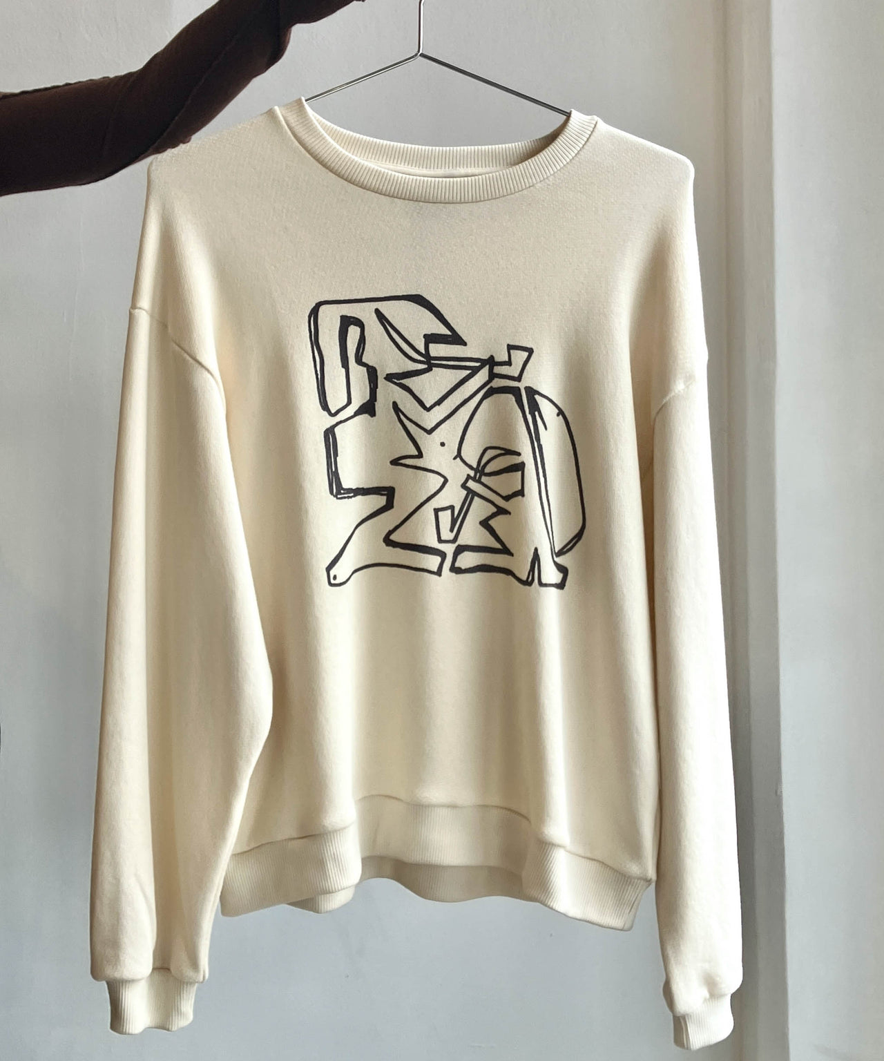Fox Sweatshirt - Regenerative Fleece - Undyed
