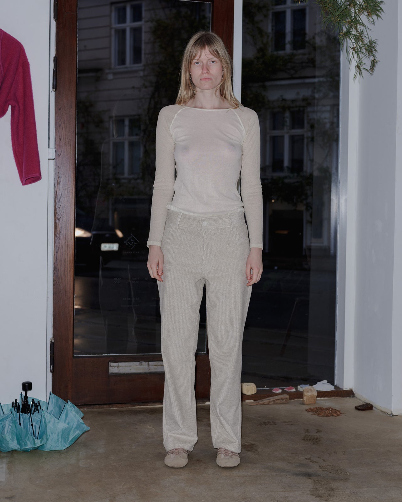 Indre Pants - Corduroy - Undyed - AU23