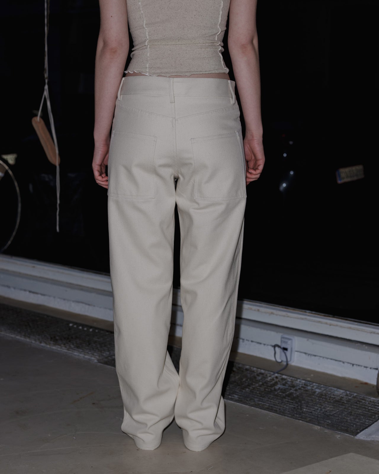 Indre Pants - Cotton Canvas - Undyed - SP23