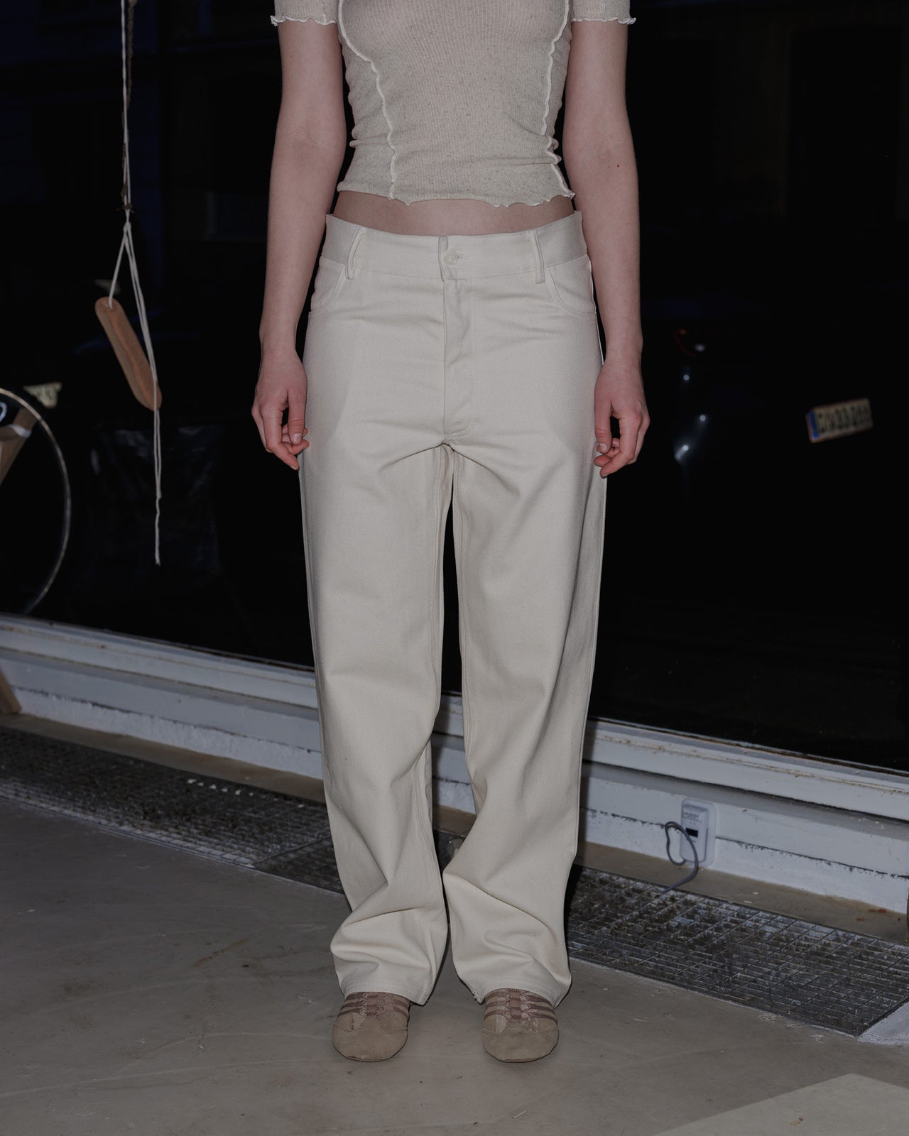 Indre Pants - Cotton Canvas - Undyed - SP23