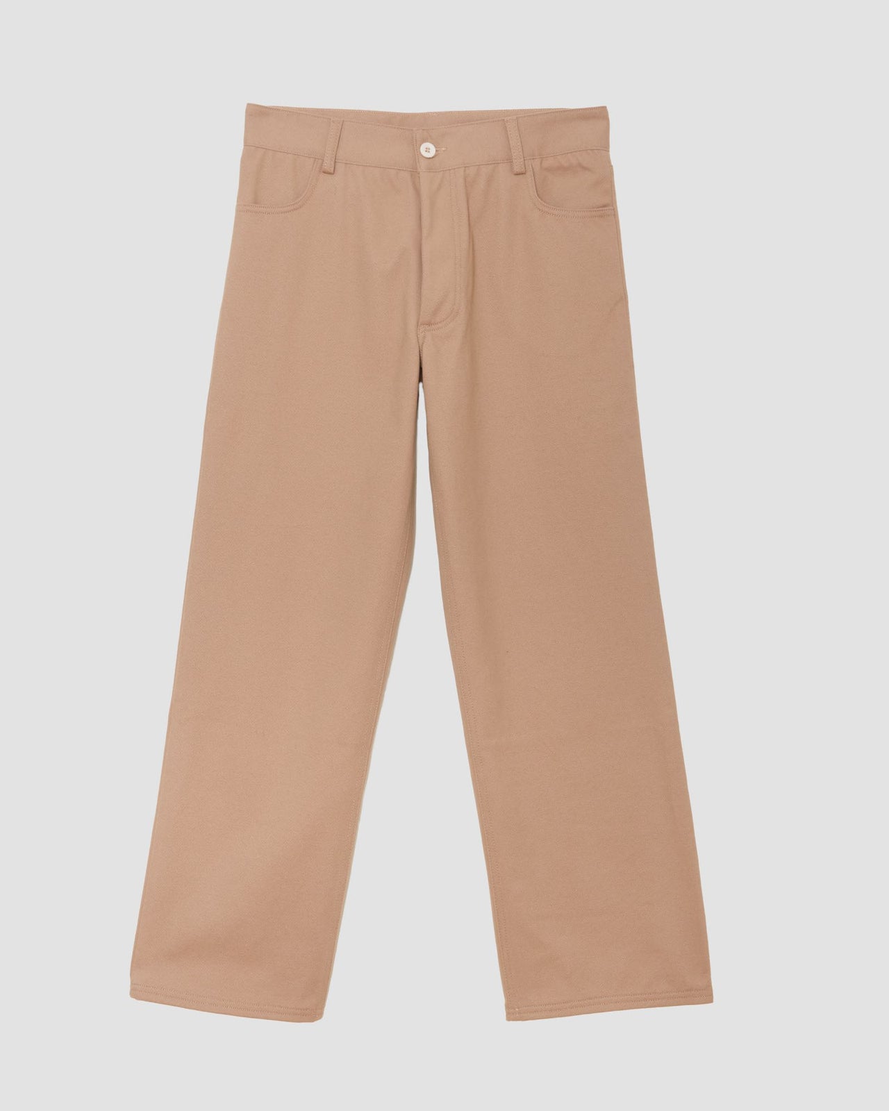 Indre Pants - Cotton Canvas - Camel - WT23