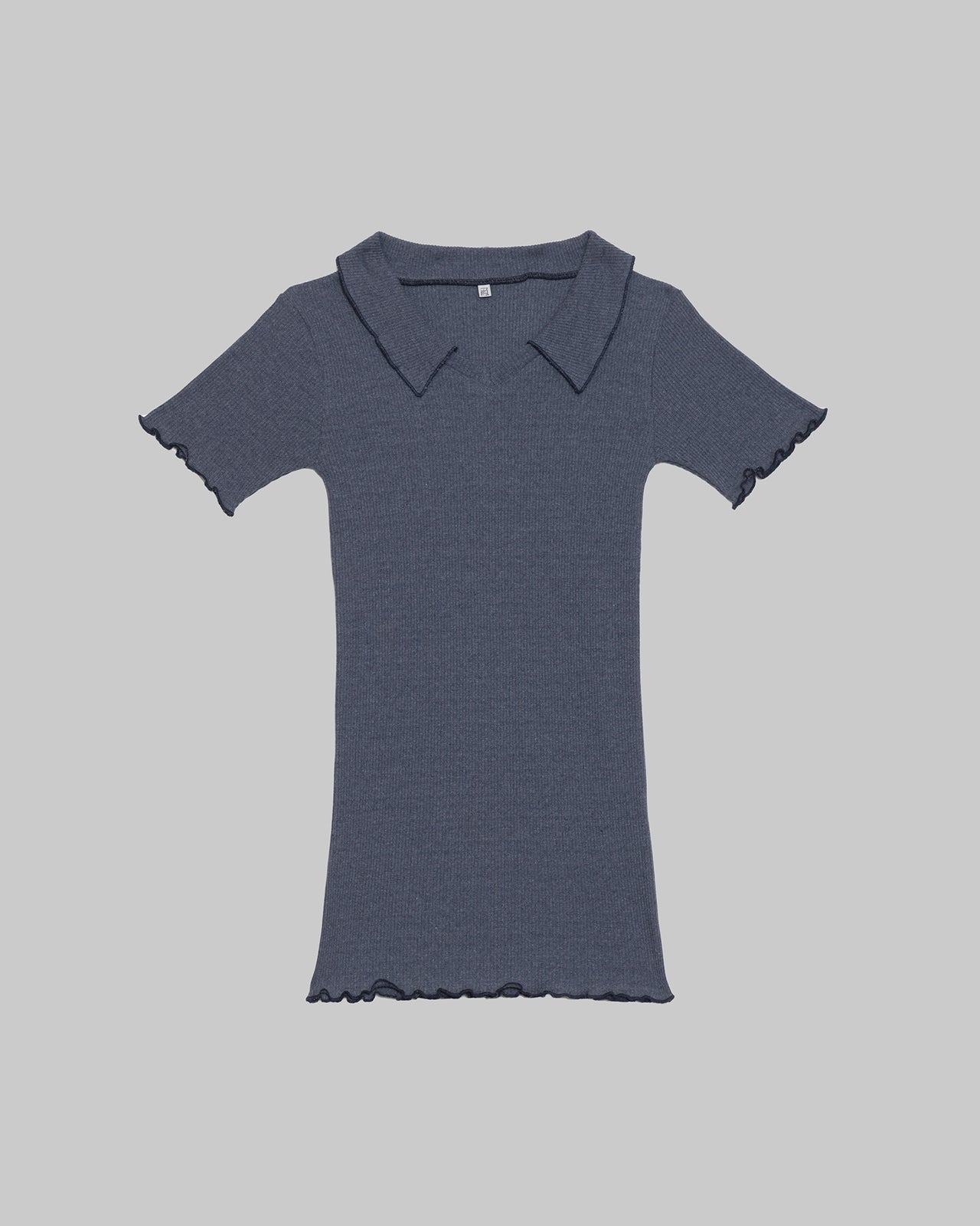 Iso Top - Recycled Cotton Rib - Denim