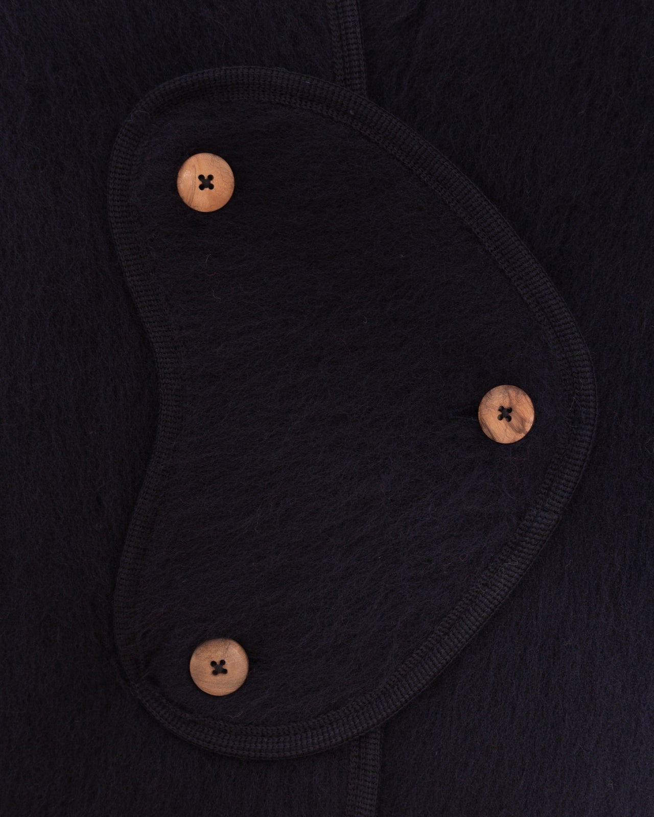 Jaw Jacket - Brushed Wool - Navy