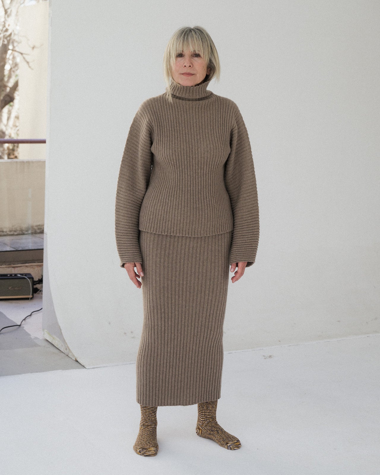 Kai Turtleneck - Recycled Cashmere - Stoppa Brown