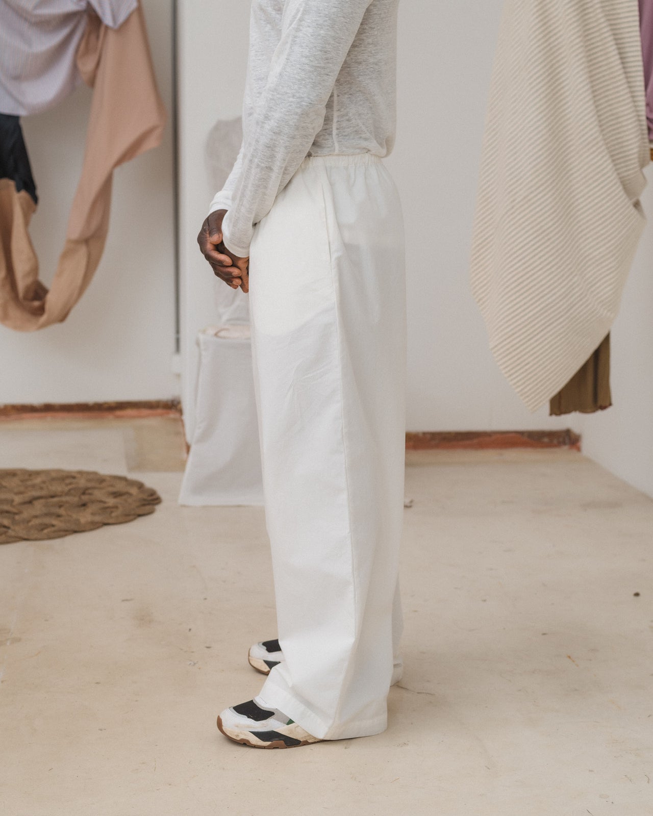 Kolla Pants - Organic Cotton - Undyed – Baserange Store