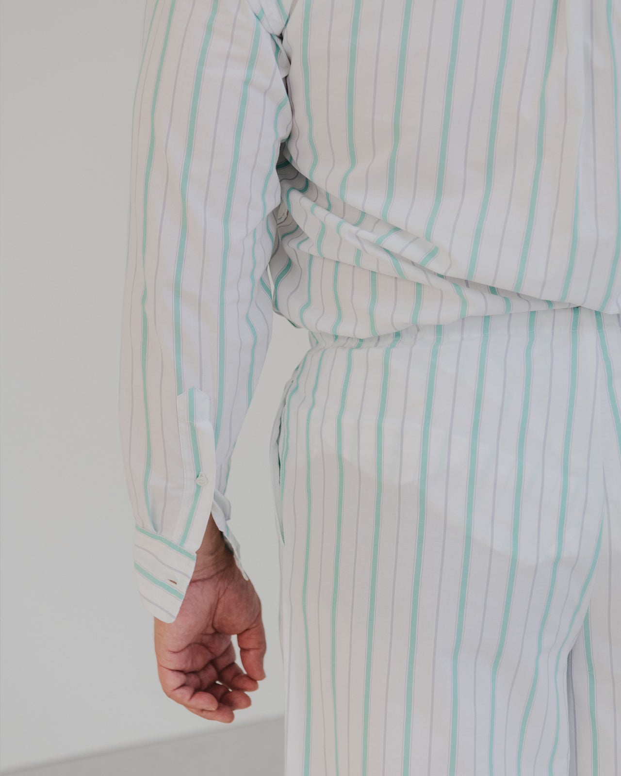 Kolla Pants - Organic Cotton Poplin - Stripe