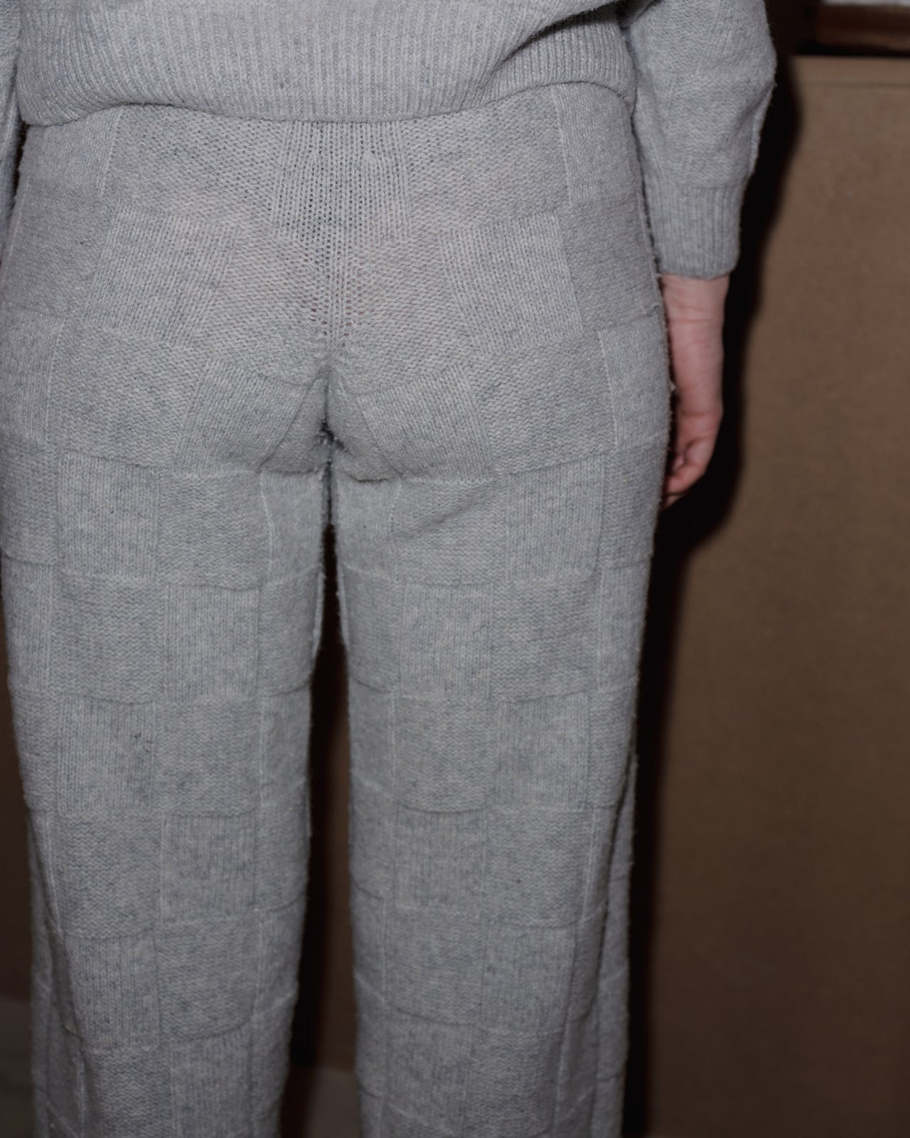 Konak Pants - Recycled Wool - Grey Melange - AU23