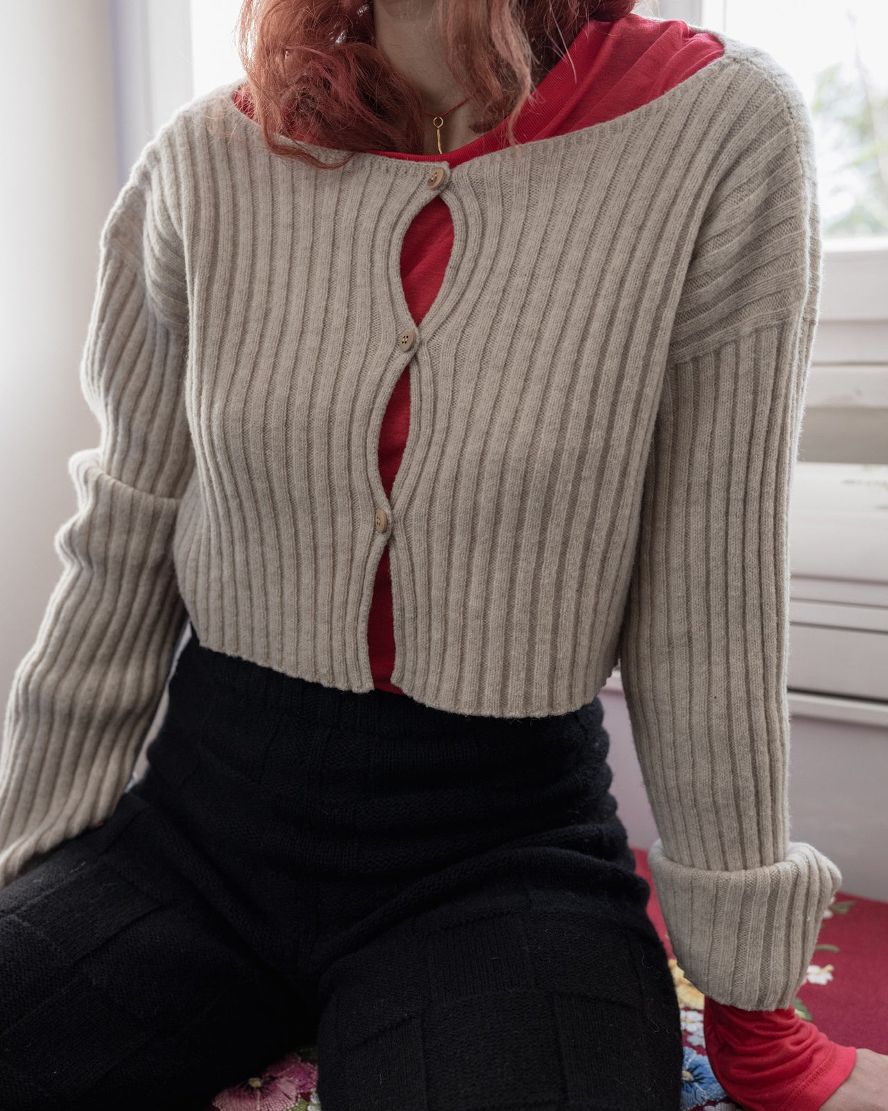 Konak Pants - Recycled Wool - Black - WT23