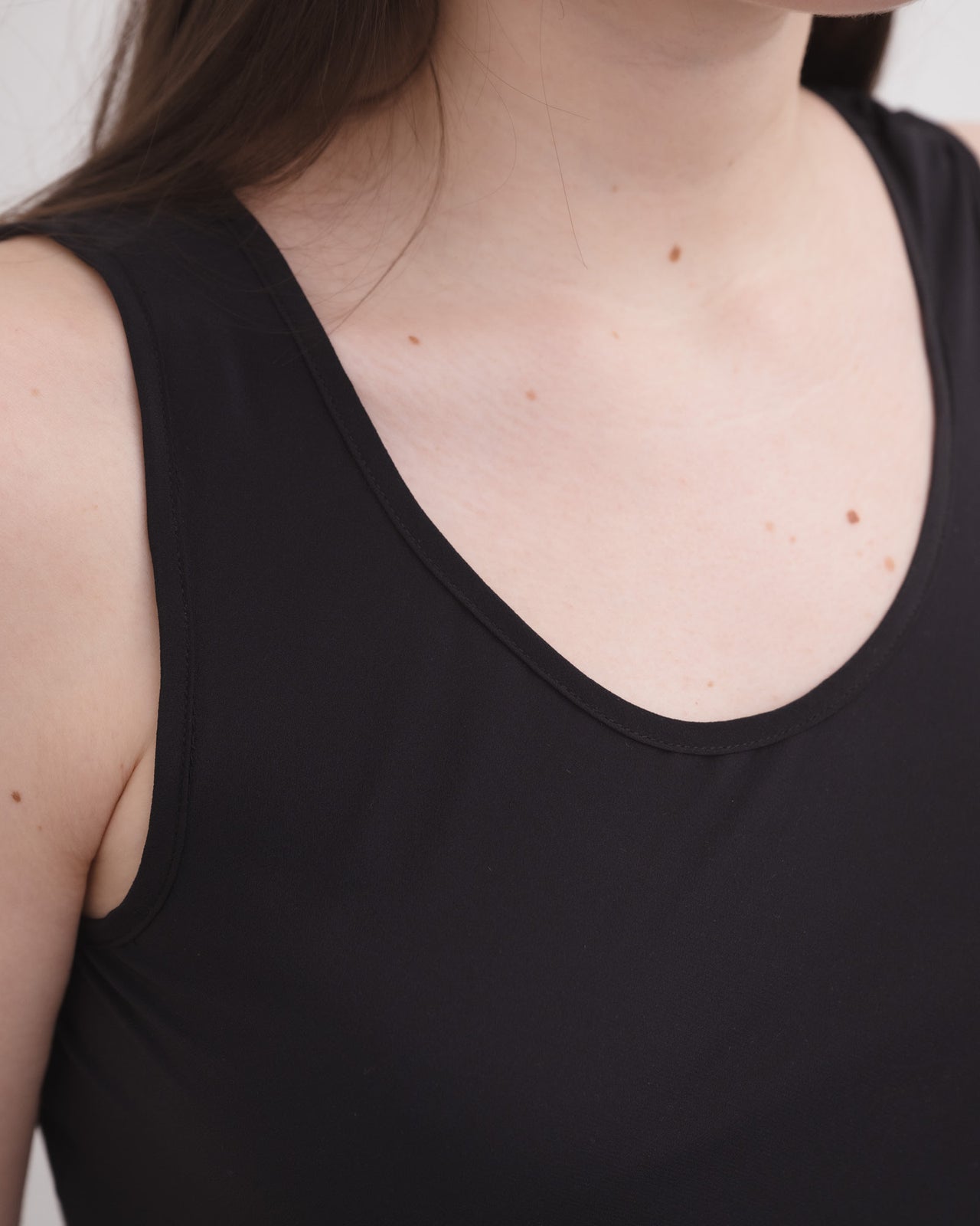 Lava Dress - Silk Crepe - Black