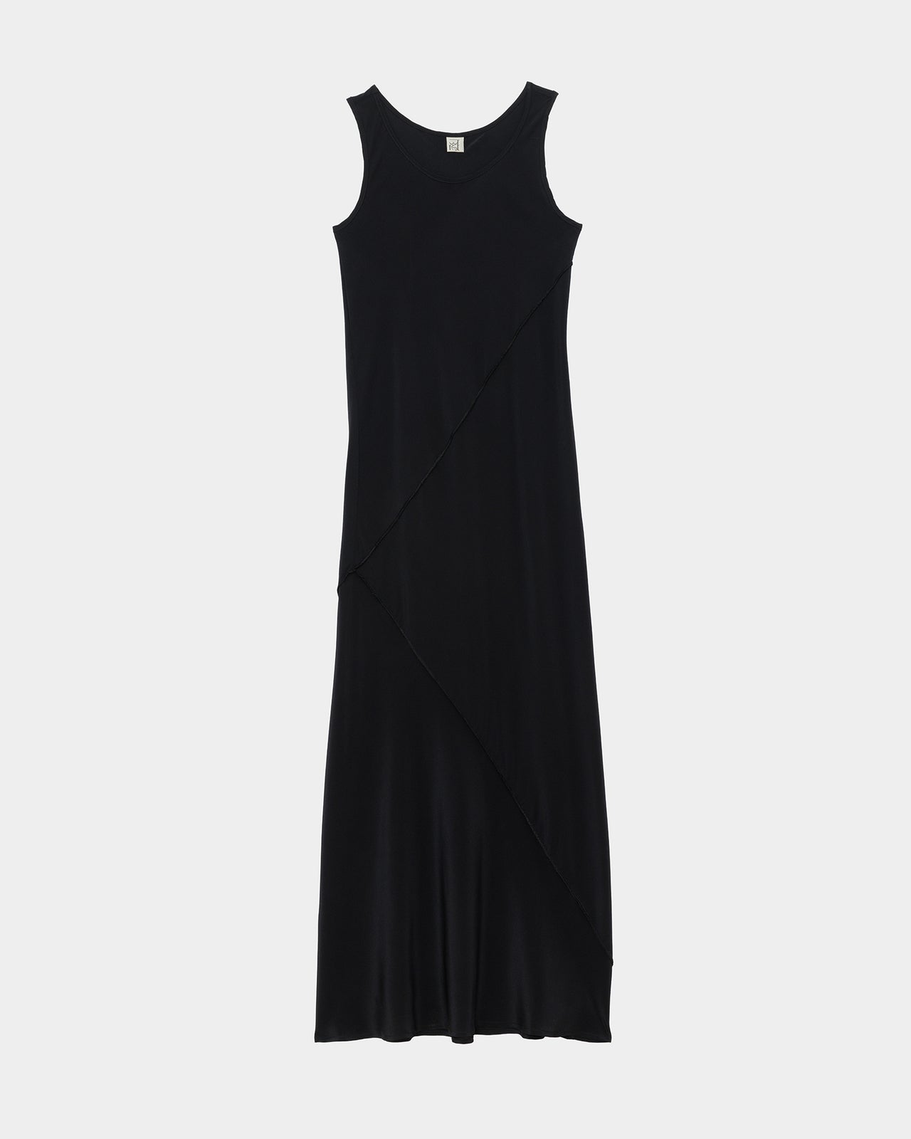 Lava Dress - Silk Crepe - Black
