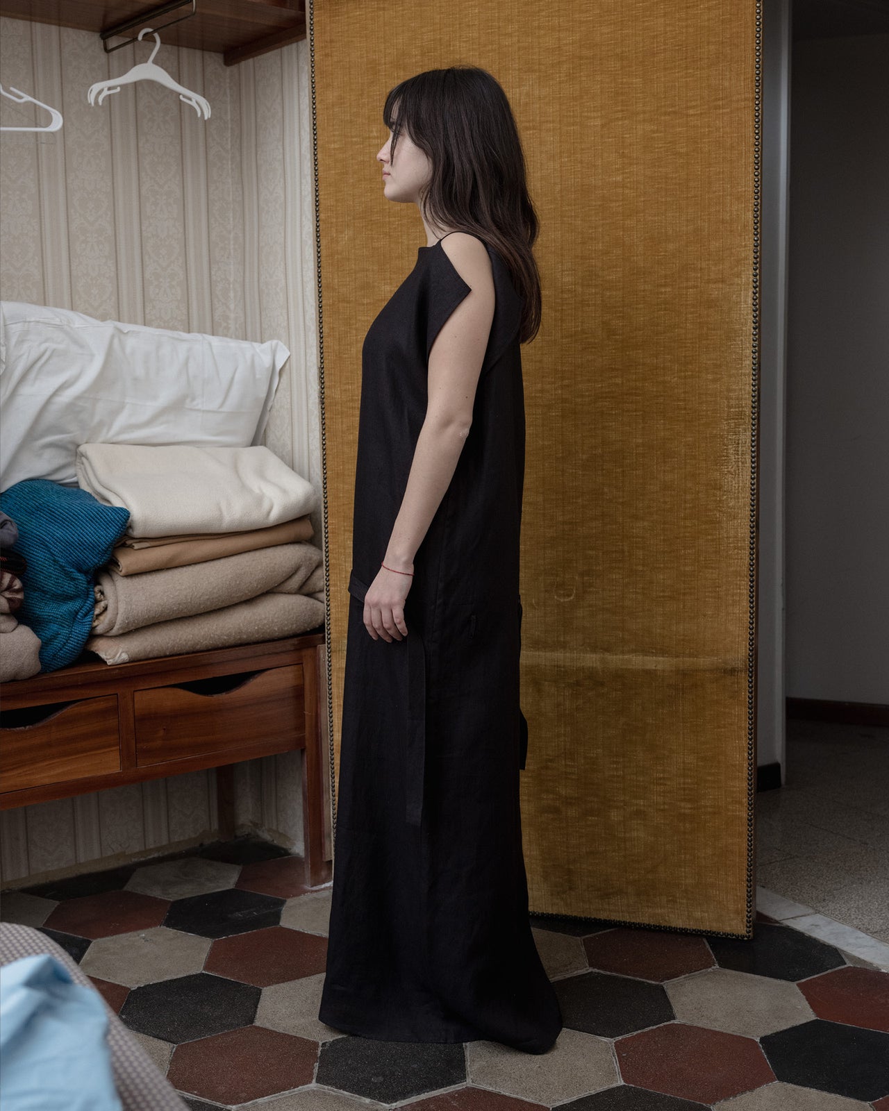 Leo Dress - Hemp - Black - WT23