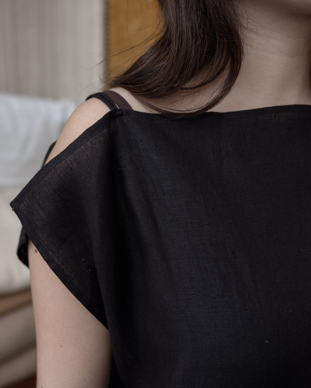 Leo Dress - Hemp - Black - WT23