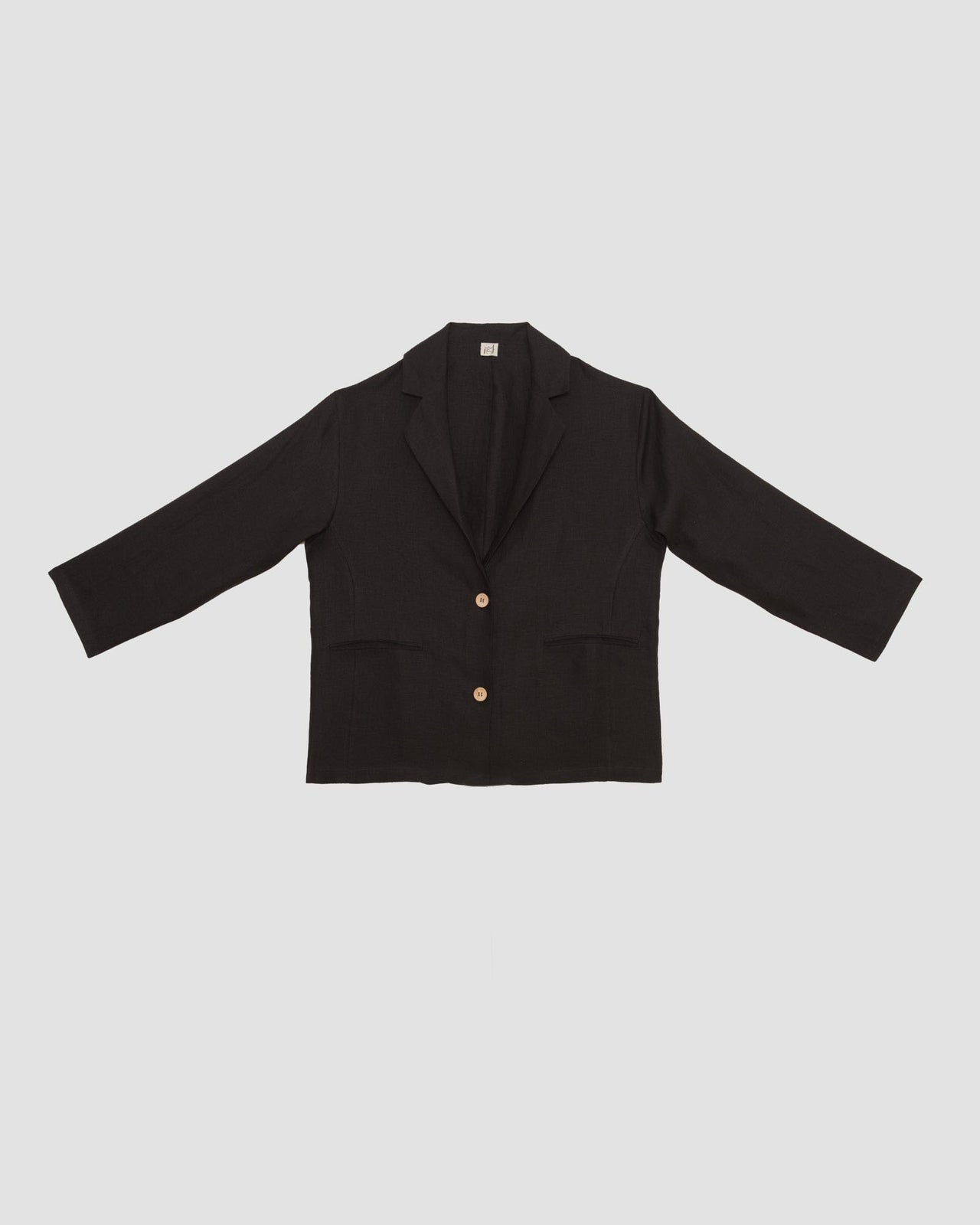 Leo Jacket - Hemp - Black - WT23