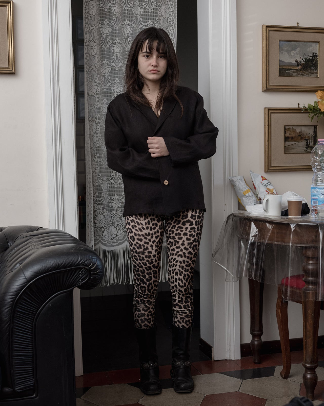 Leo Jacket - Hemp - Black - WT23