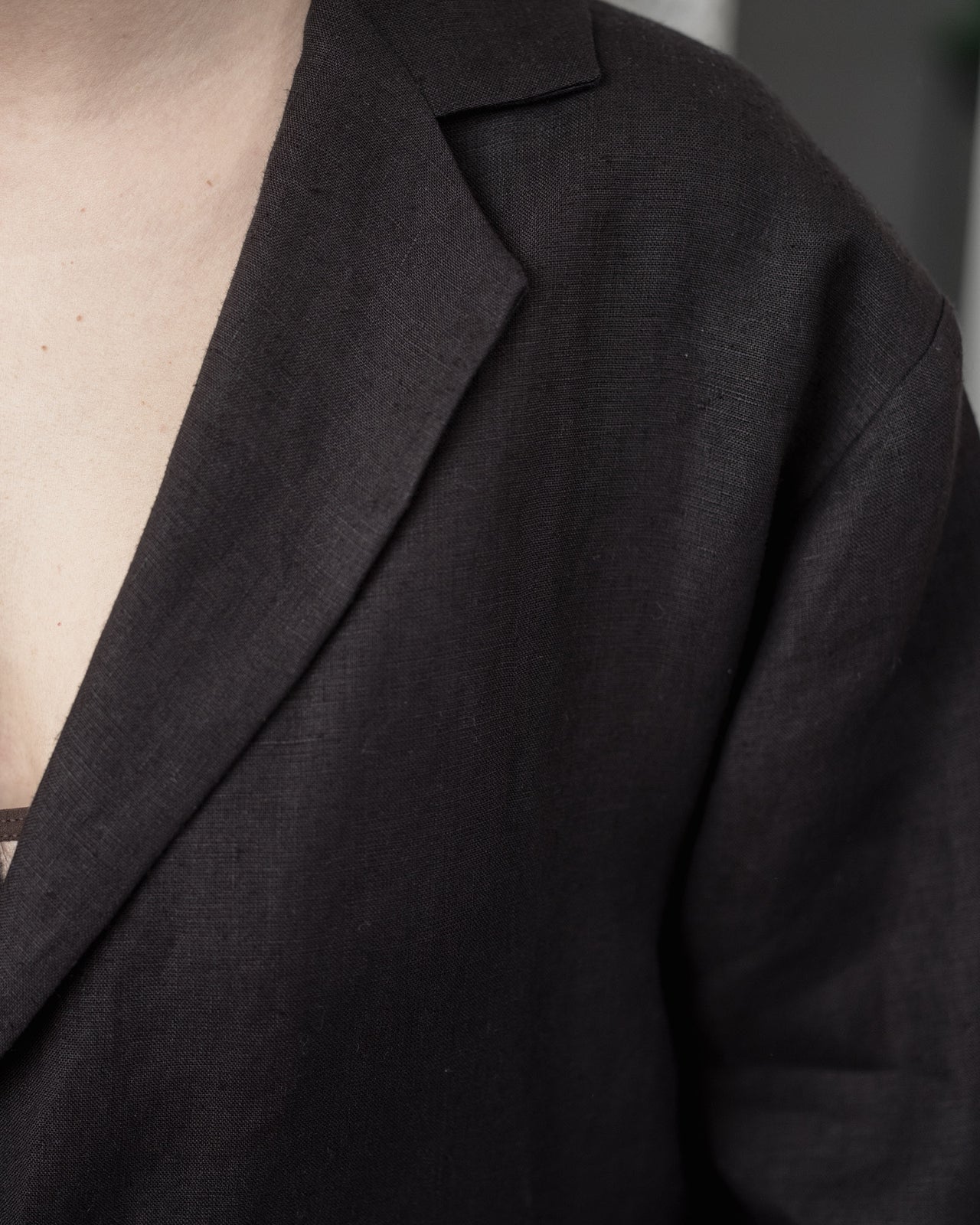 Leo Jacket - Hemp - Black - WT23