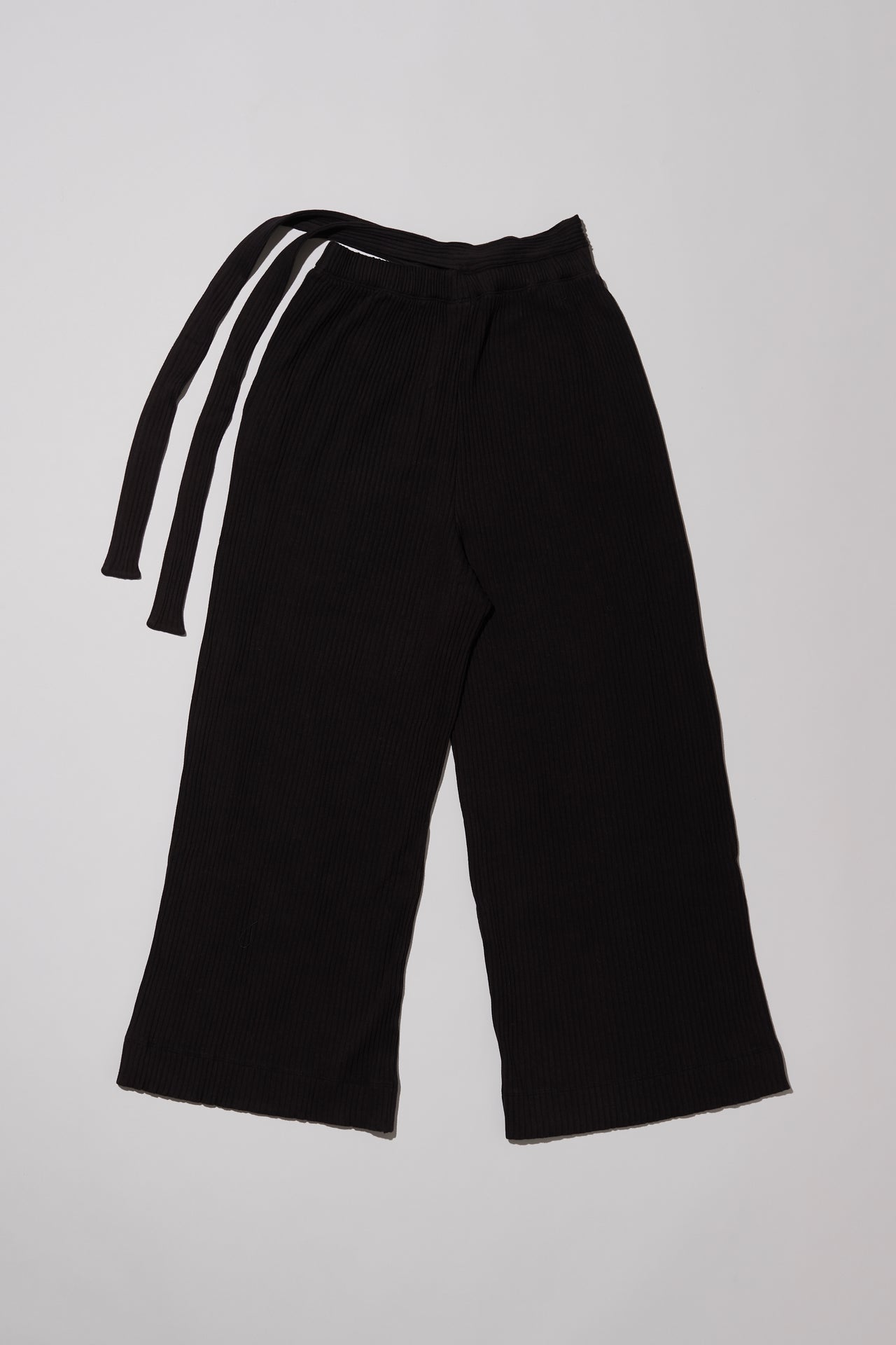 Lhasa Pants - Fleece Rib - Black - AU20