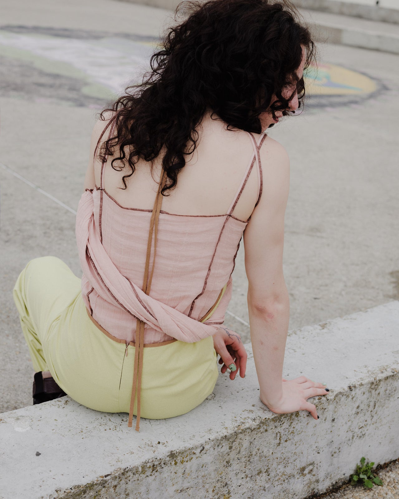 Ligo Jumpsuit - Wild Silk - Lime