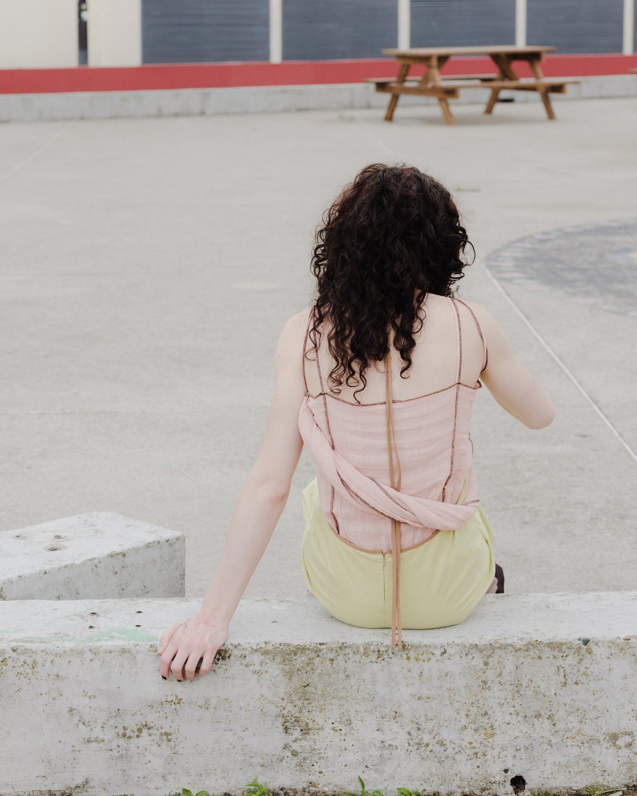 Ligo Jumpsuit - Wild Silk - Lime