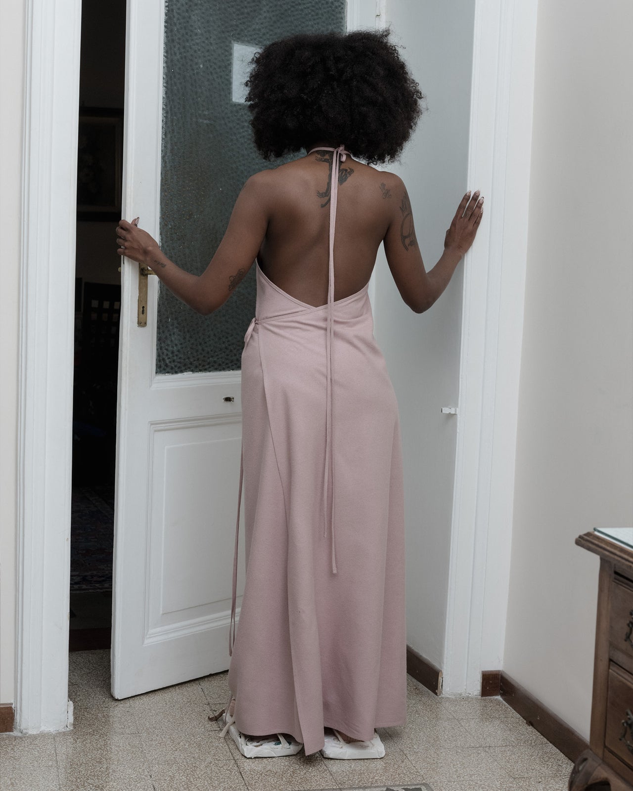 Ligo Dress - Wild Silk - Pompei Rose - WT23