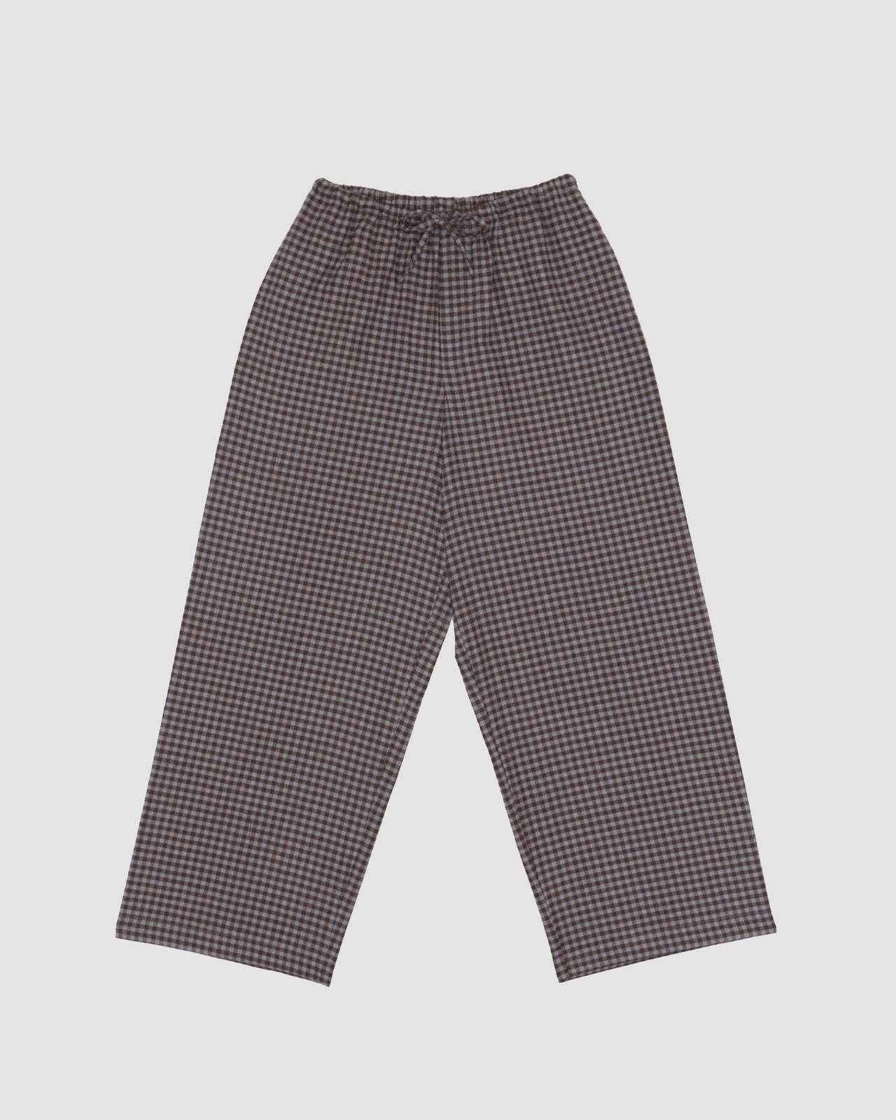 Limber Pants - Organic Cotton - Brown Grey Flannel