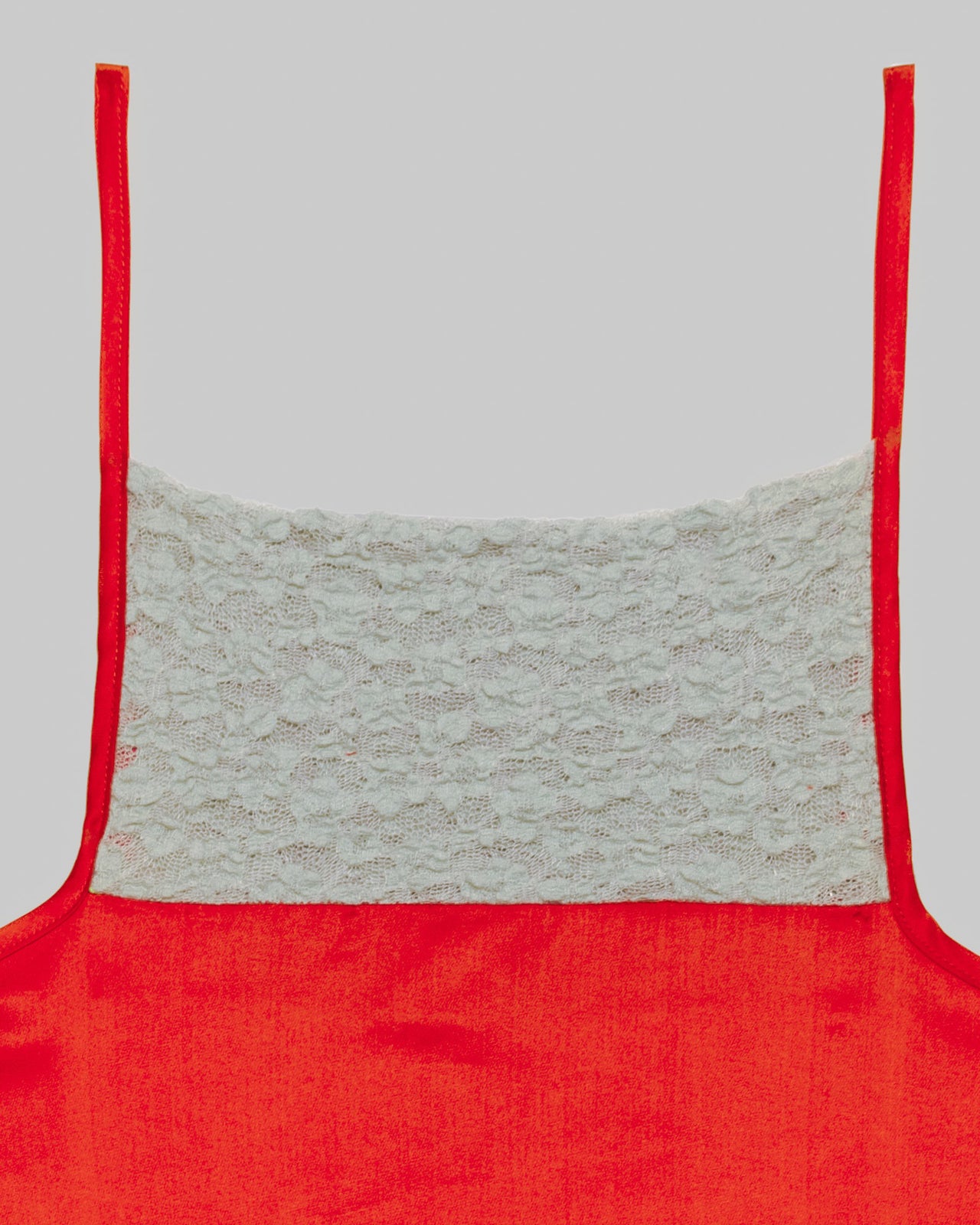 Line Top - Ecovero Satin - Sync Red / Green