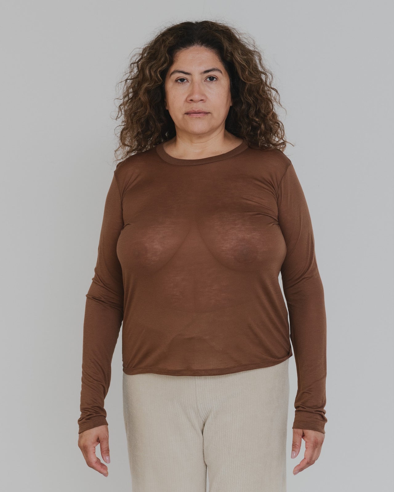 Long Sleeve Tee - Bamboo Lyocell - Ocular