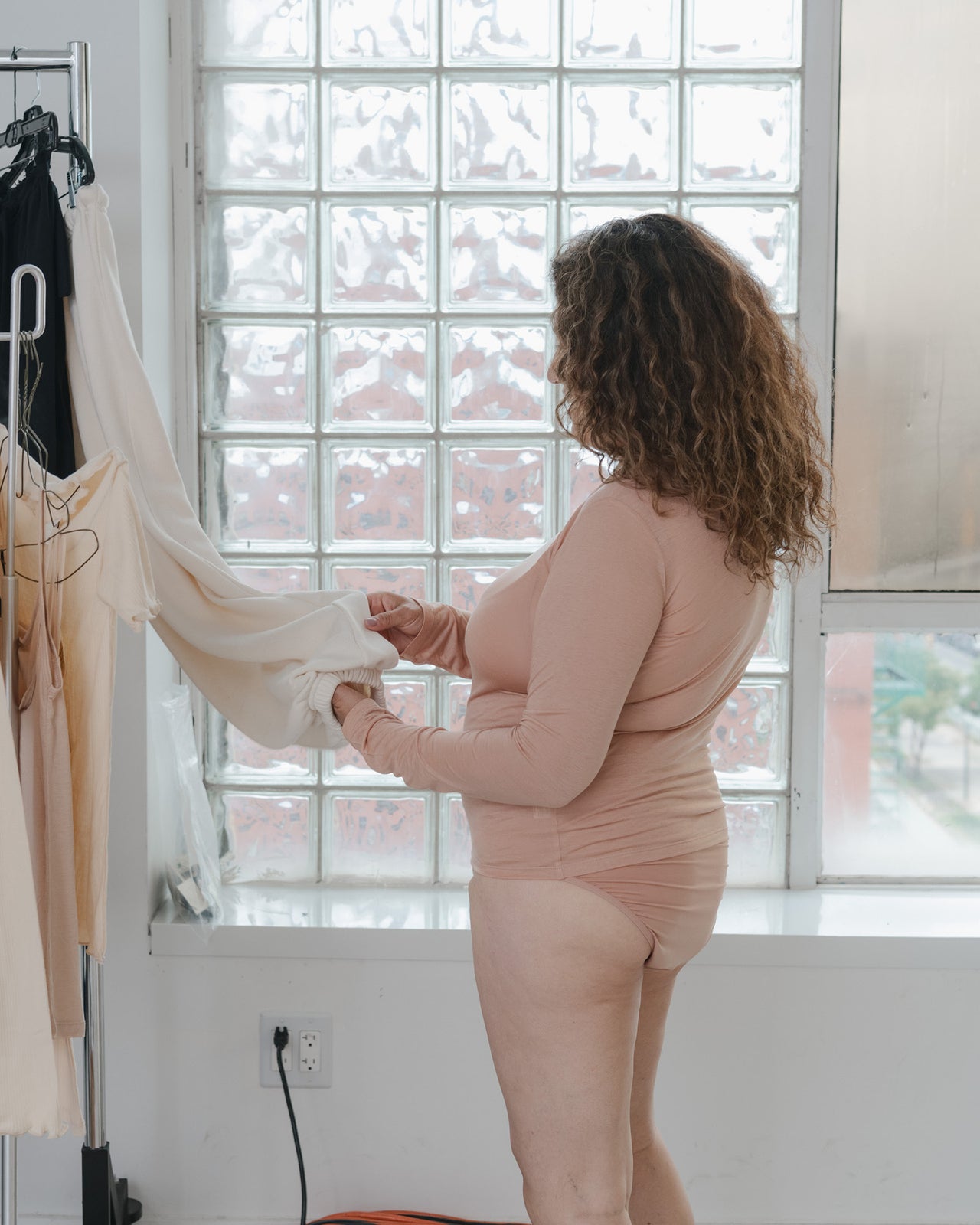 Long Sleeve Tee - Bamboo Lyocell - Yu Rose