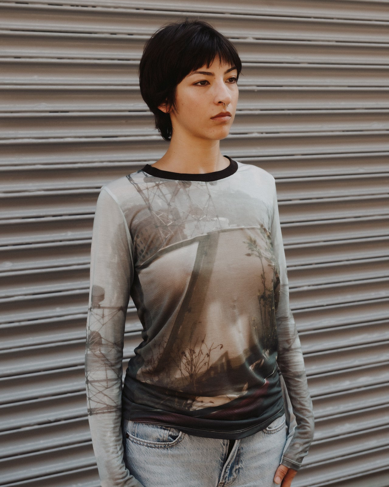Longsleeve Tee - Lyocell - Balcony