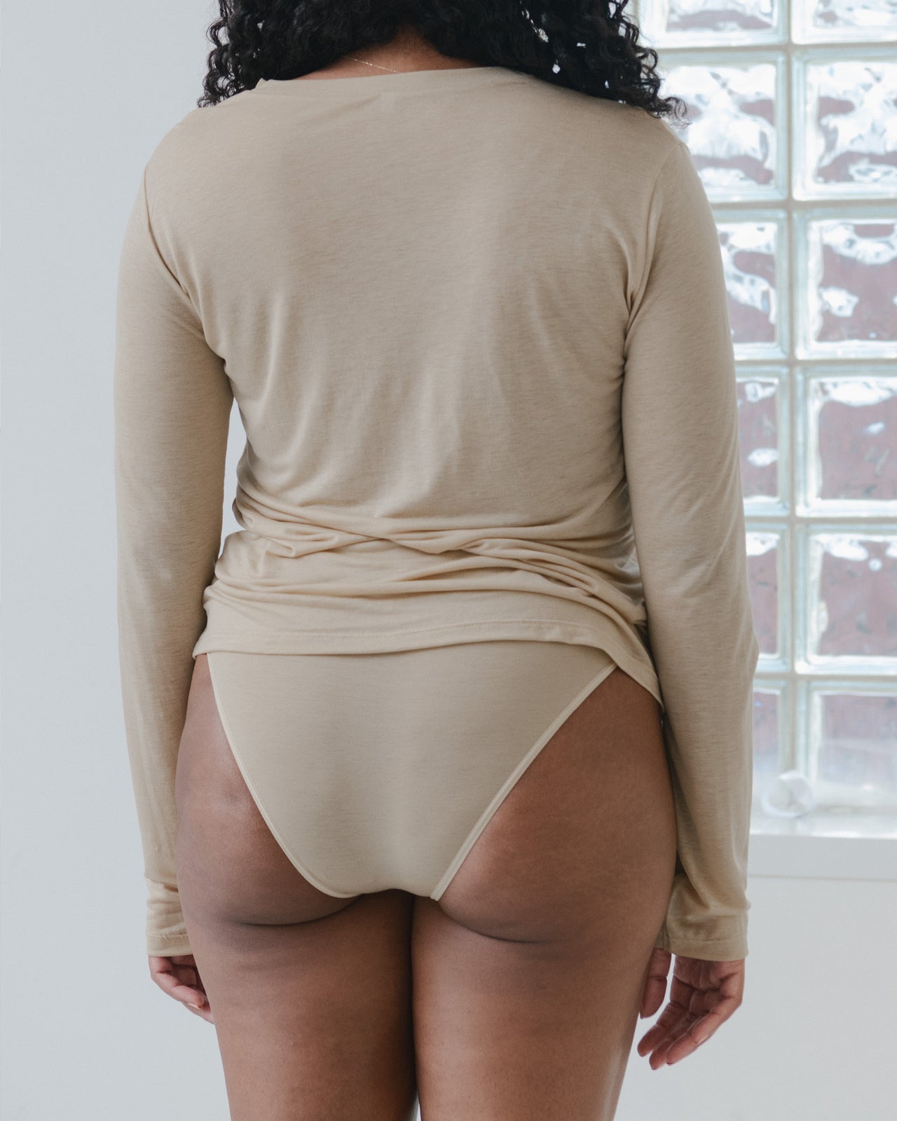 Long Sleeve Tee - Bamboo Lyocell - Cochlea