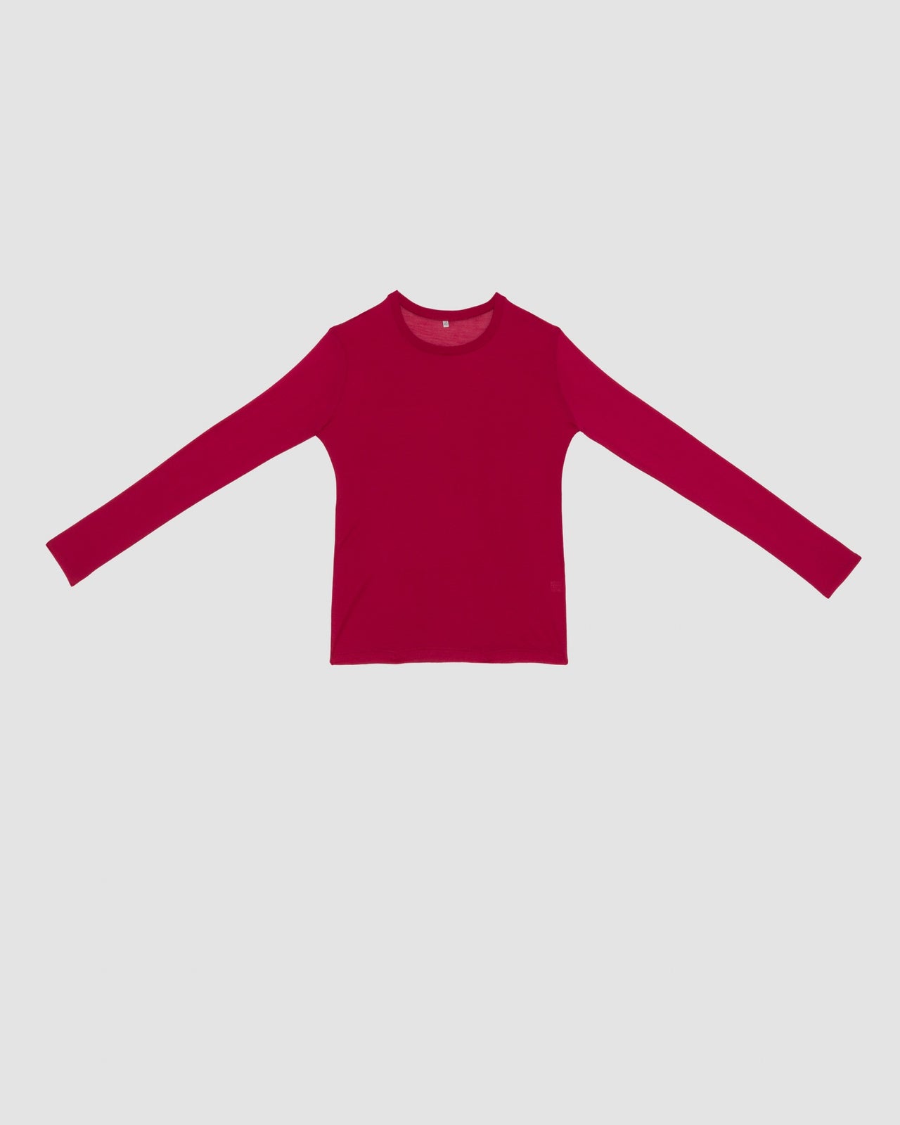 Long Sleeve Tee - Bamboo Viscose - Fuschia