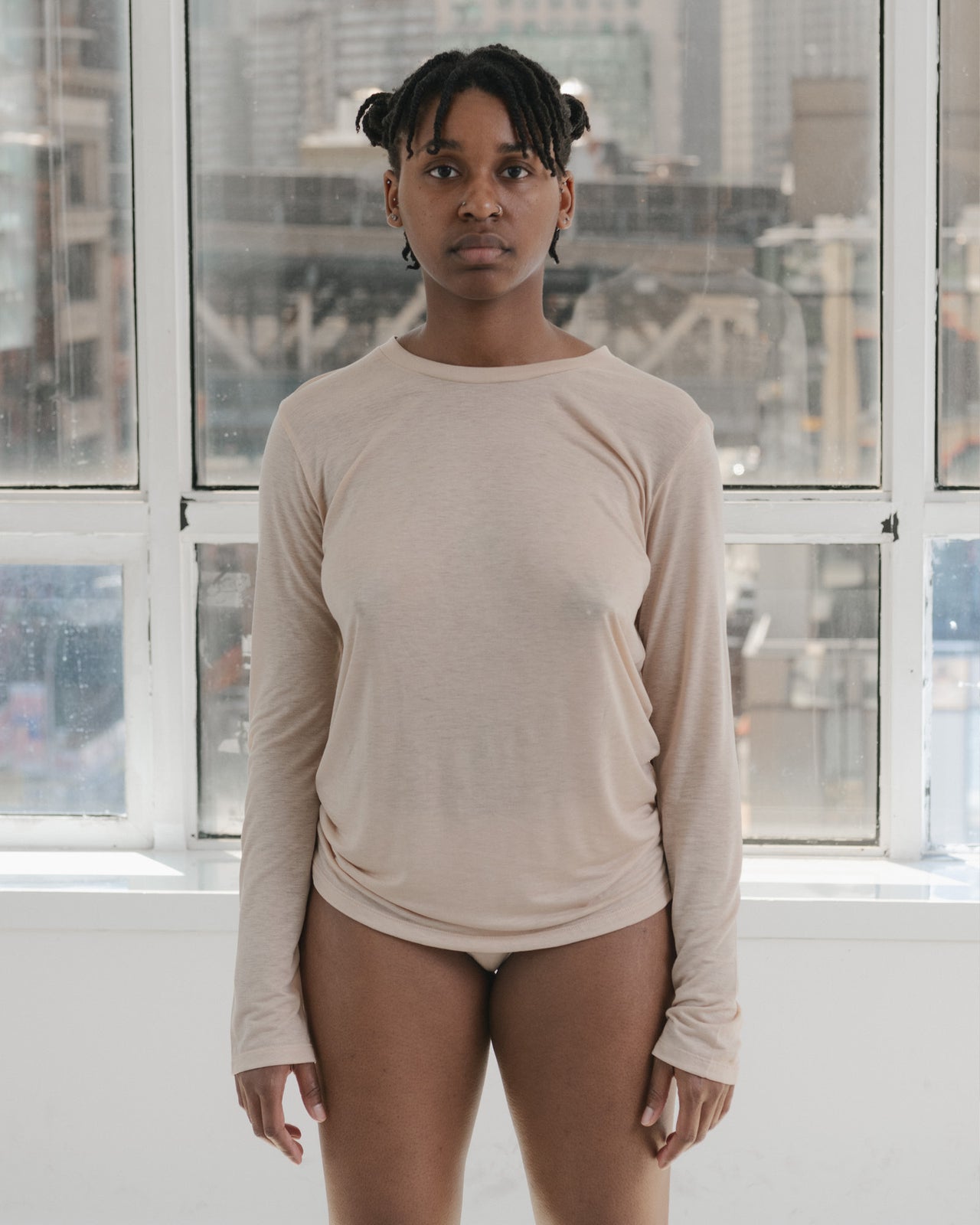 Long Sleeve Tee - Bamboo Lyocell - Haptic