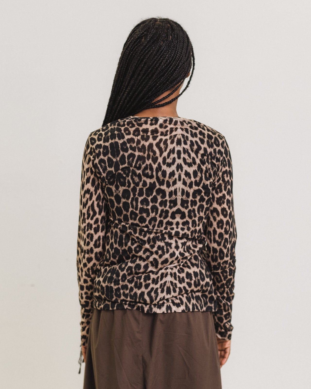 Long Sleeve Tee - Circulose Jersey - Leopard – Baserange