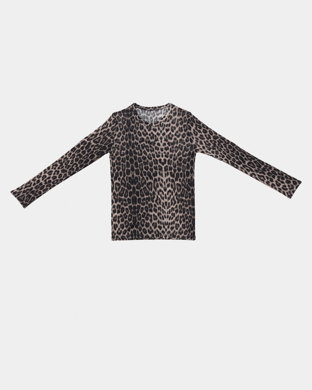 Long Sleeve Tee - Circulose Jersey - Leopard