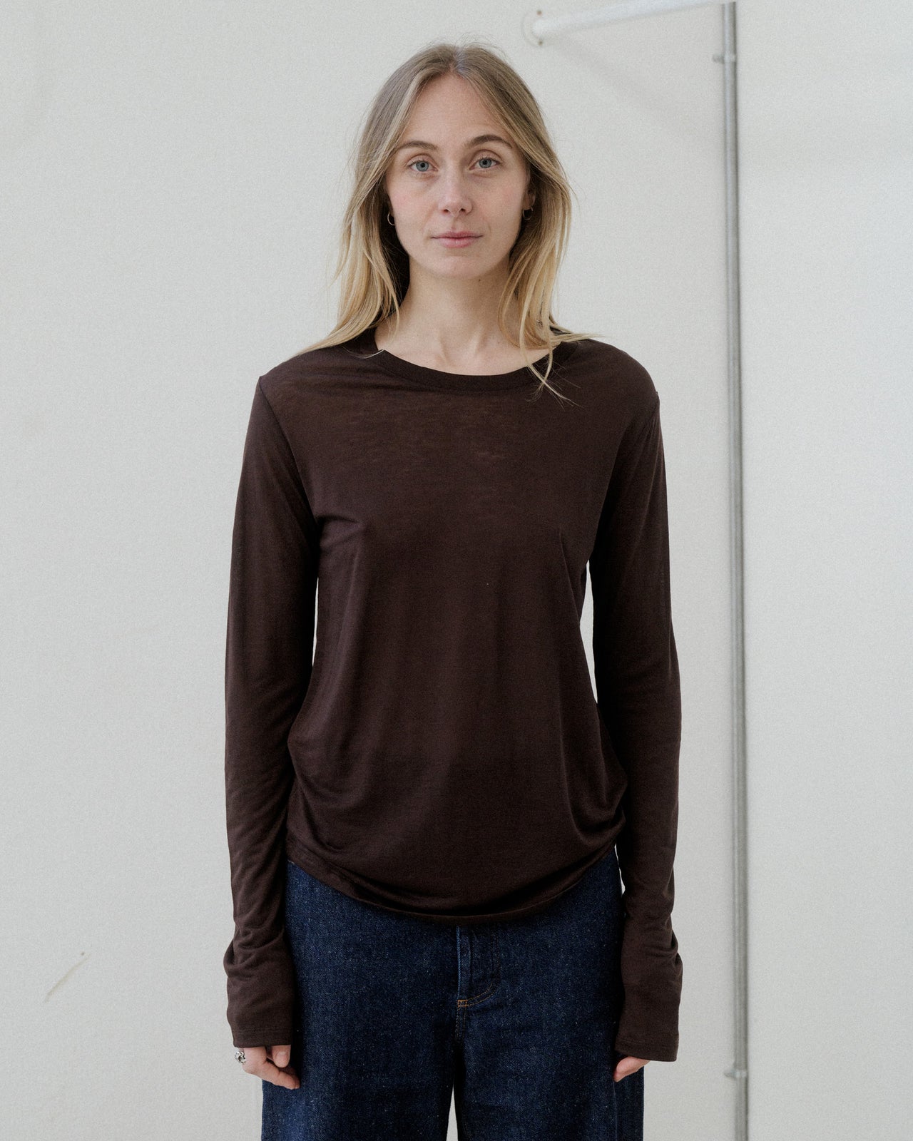 Long Sleeve Tee - Bamboo Lyocell - Tactile