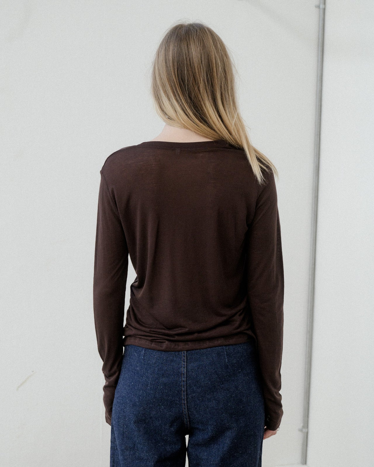 Long Sleeve Tee - Bamboo Lyocell - Tactile